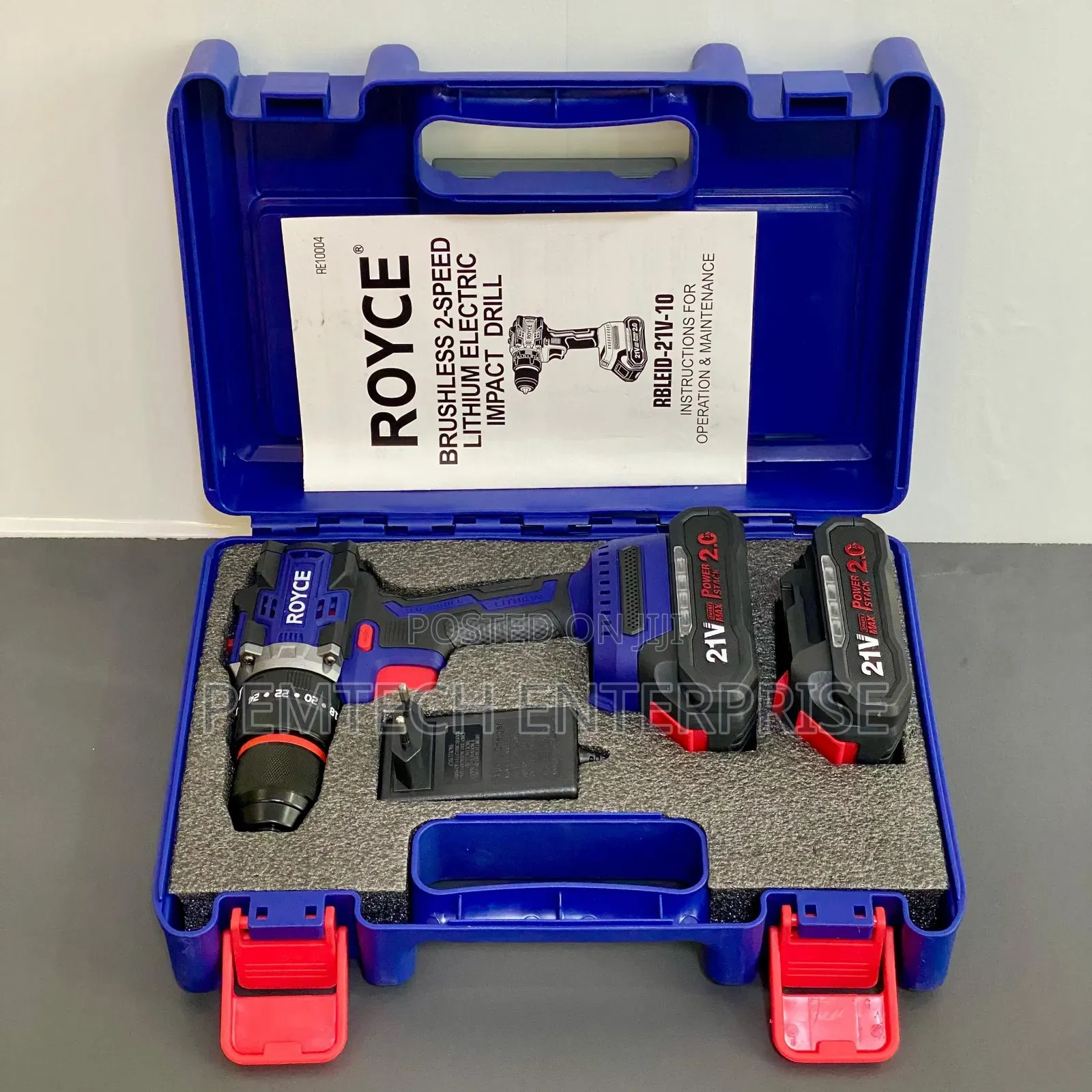 Royce German Brushless Drill 21v
