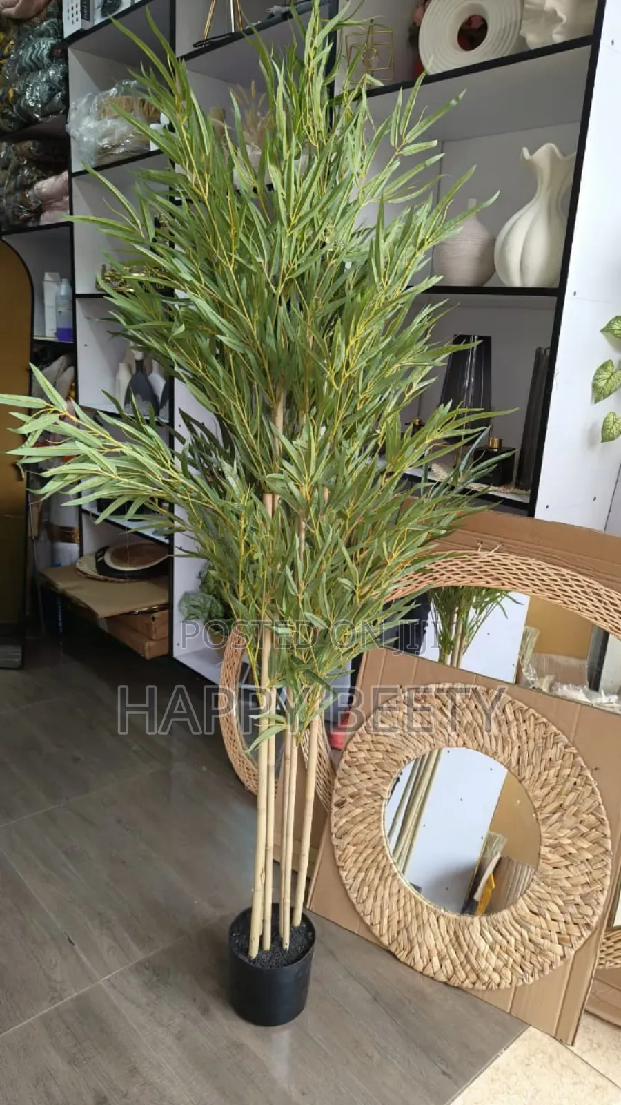 *High Quality Faux Indoor Artificial Bamboo Plant