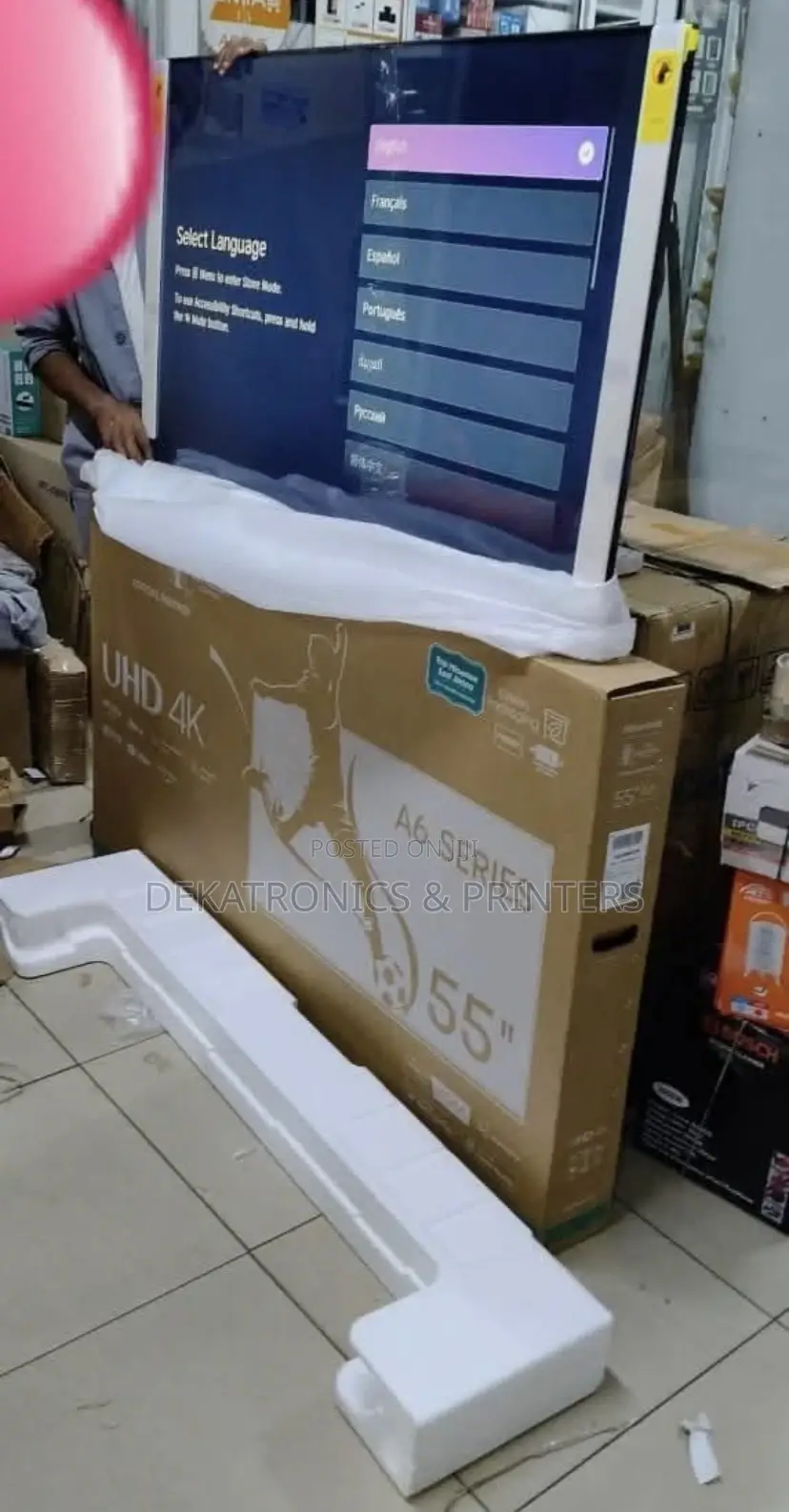 Hisense 55 Inch Smart Tv A6