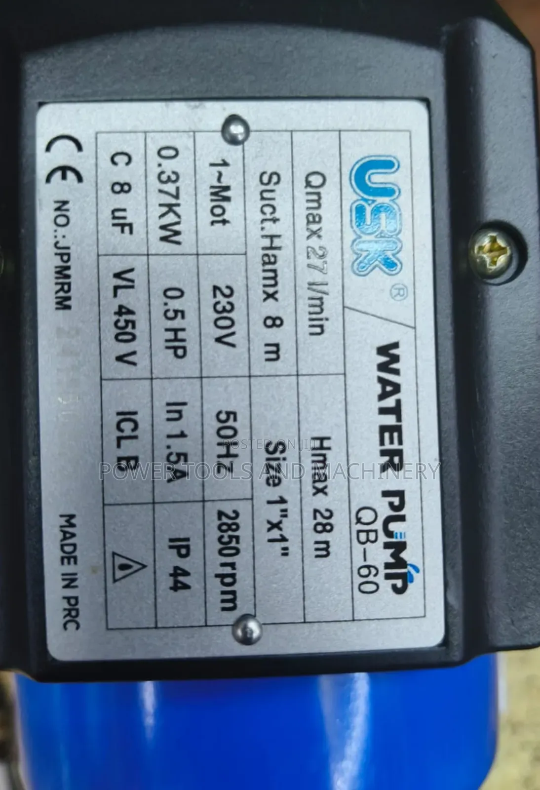 Usk Surface Pump / 0.5hp Booster Pump