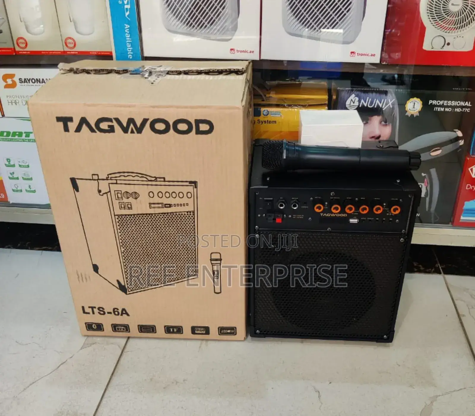 *Tagwood 6" Rechargeable Portable Speaker 6a