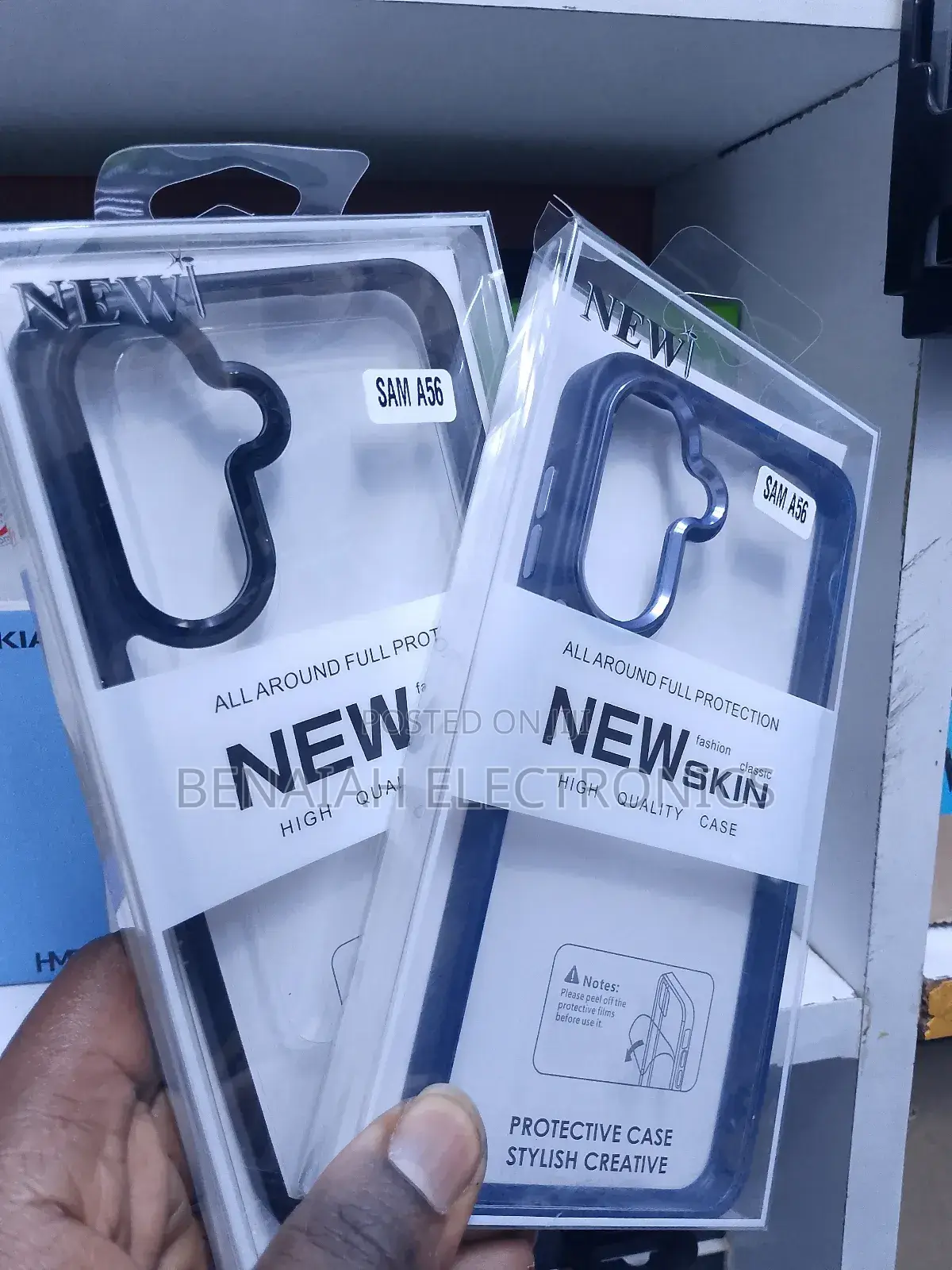 Samsung A56 All Around Protection Case,New Skin Clear Case