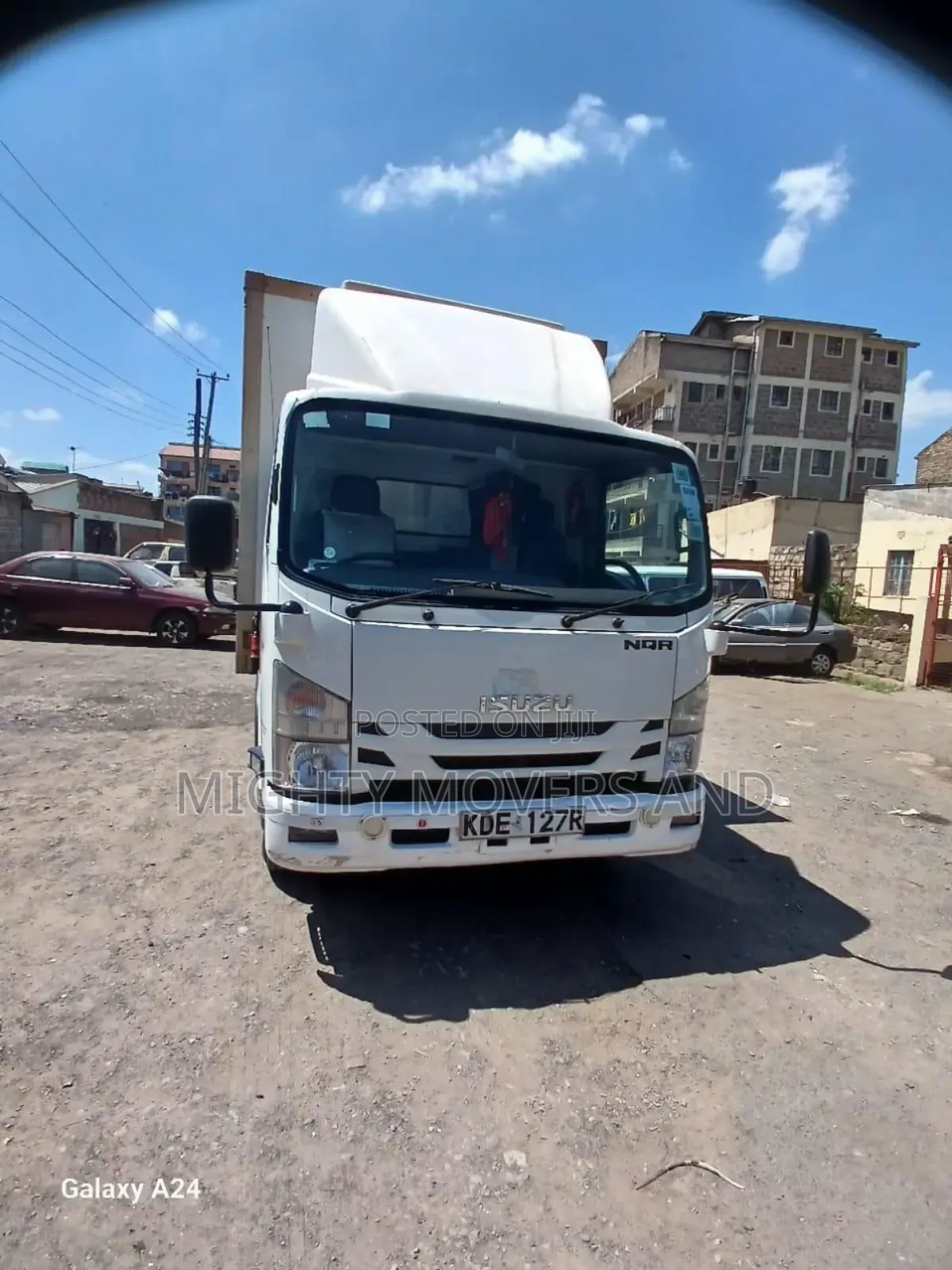 Lorry at Hand for Delivery of Cargo