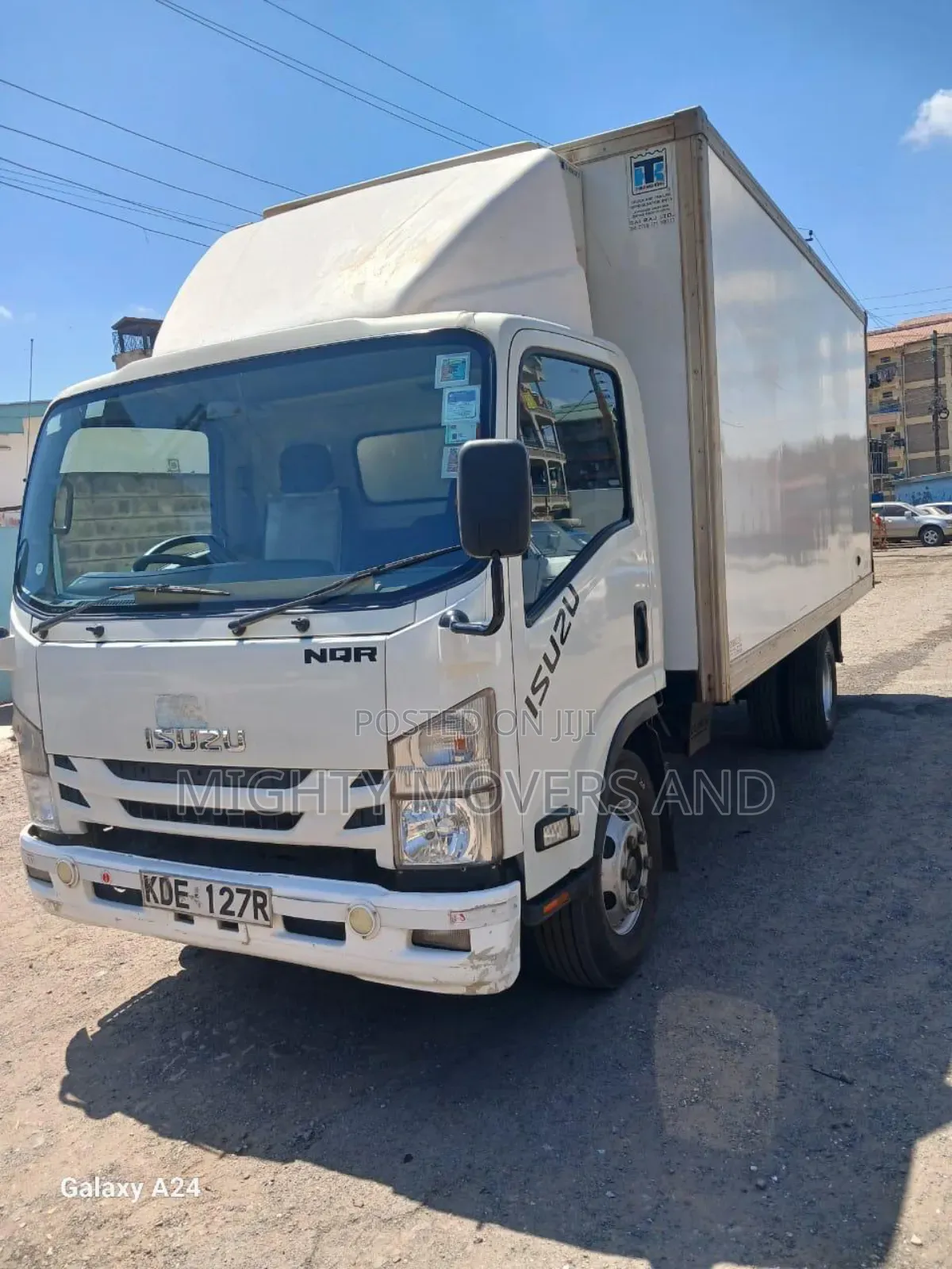 Lorry at Hand for Delivery of Cargo