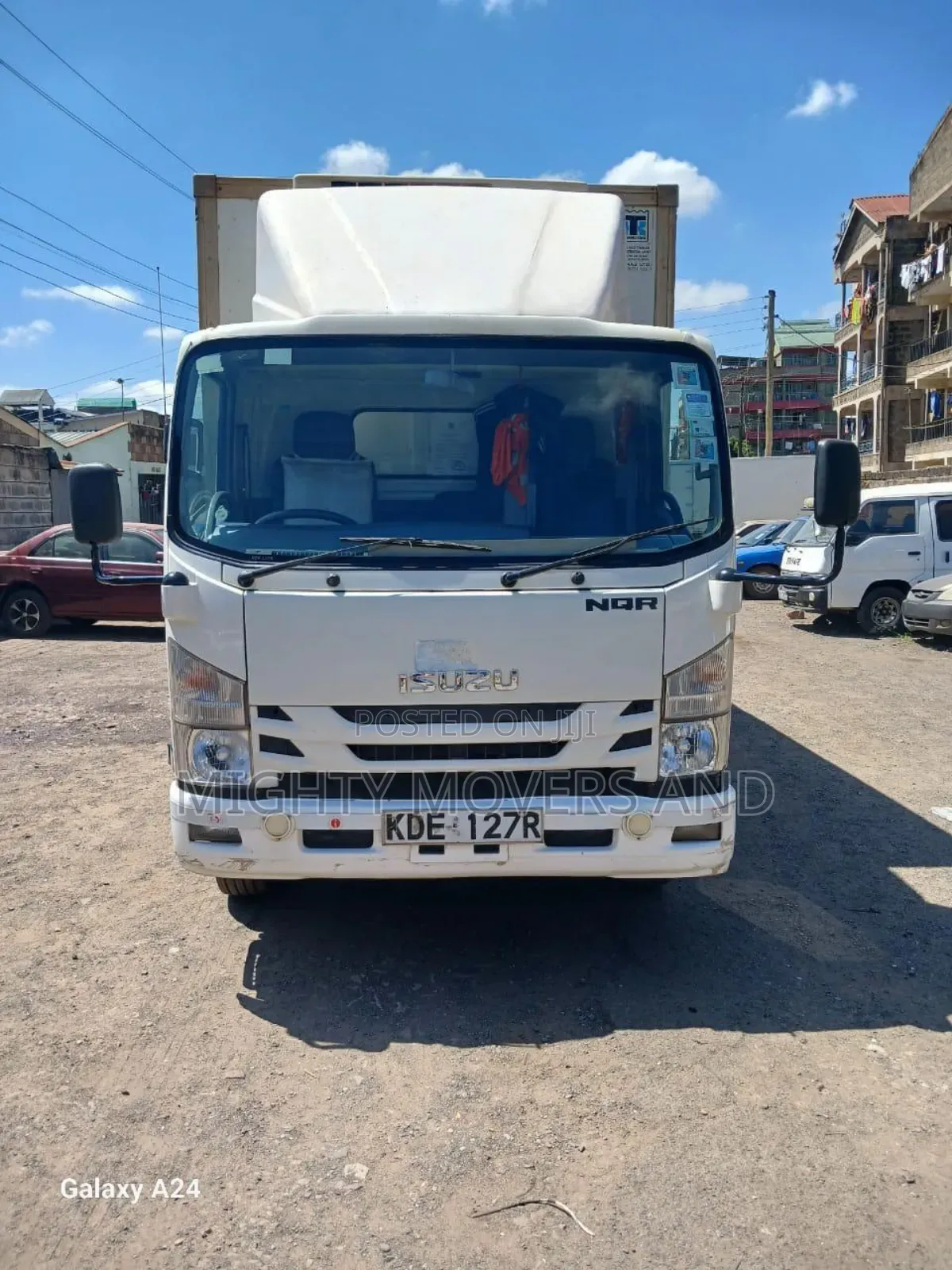 Lorry at Hand for Delivery of Cargo