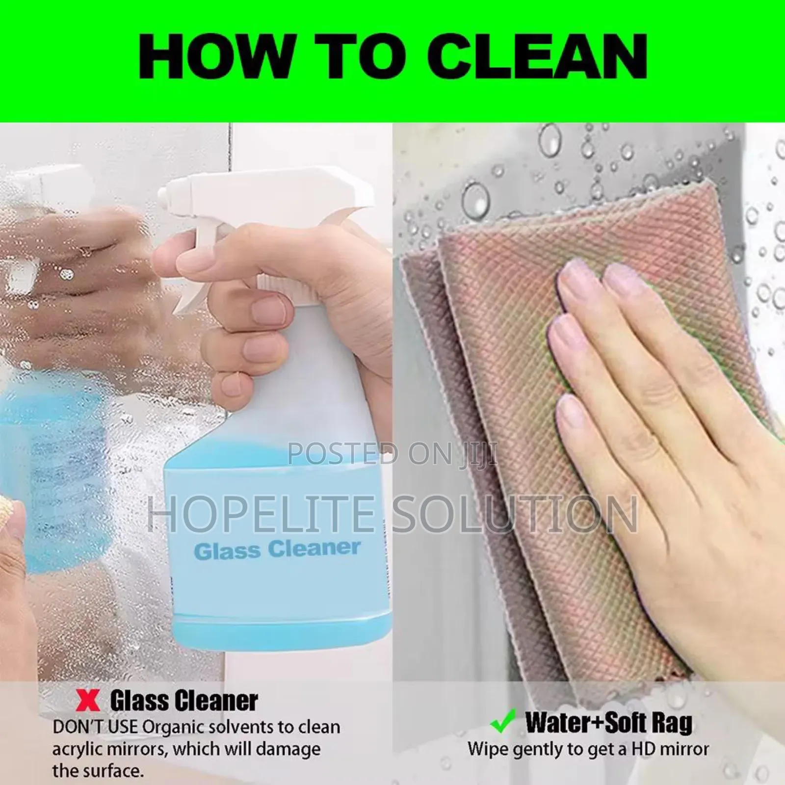 Acrylic Self Adhesive Mirror