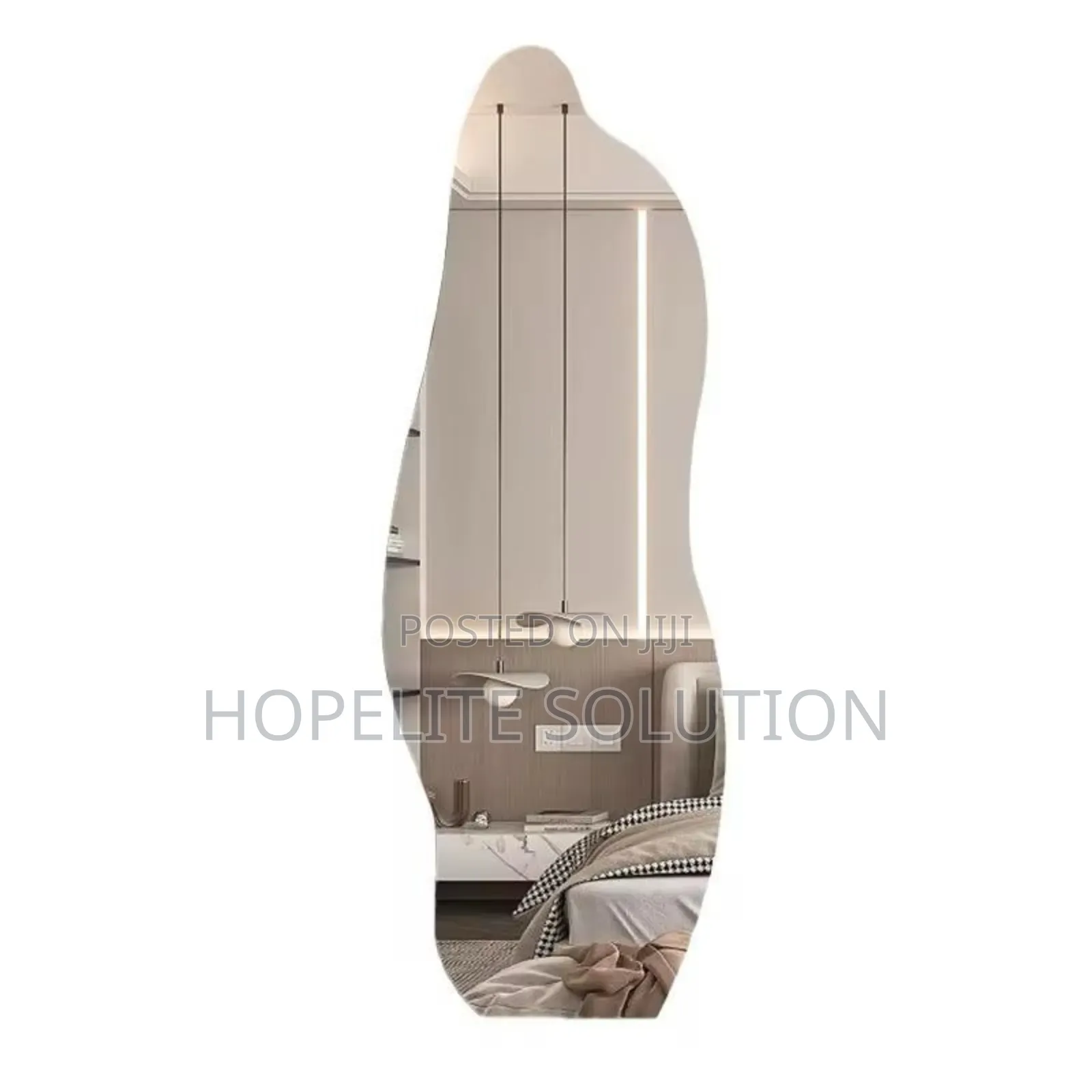 Acrylic Self Adhesive Dolphin Mirror