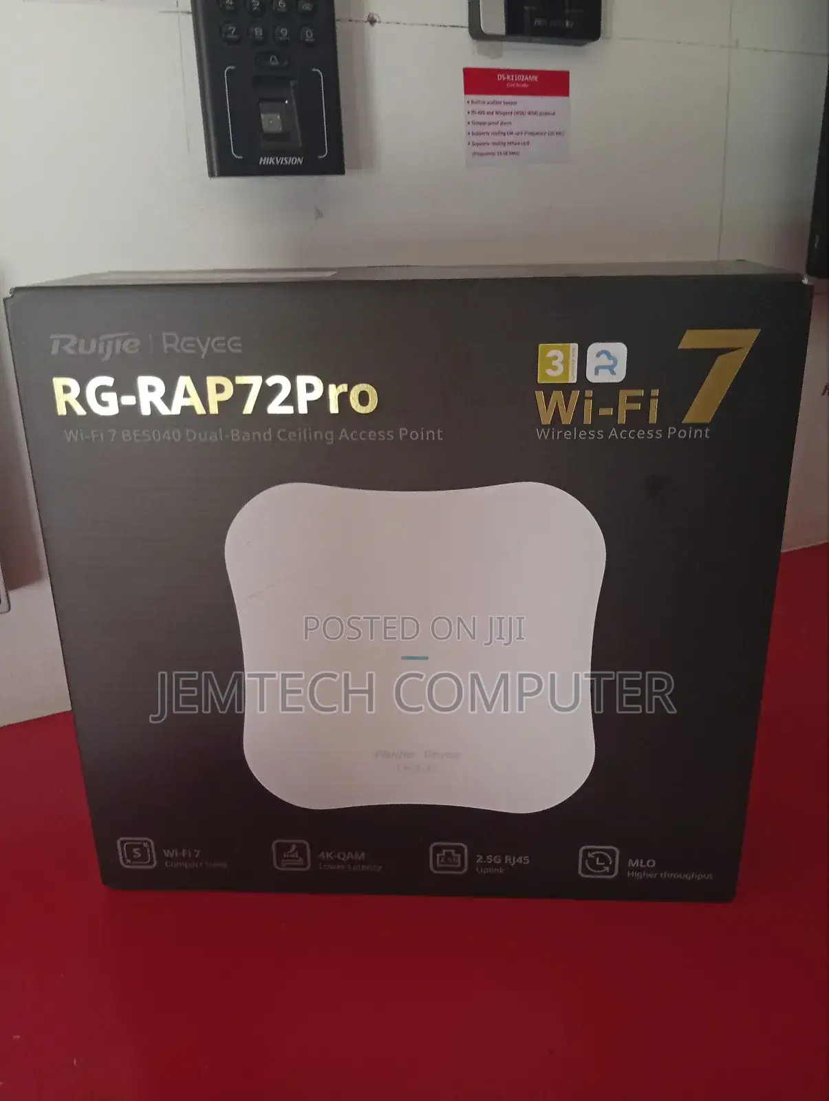 Wifi 7 Ruijie Be5940 Rg-Rap72pro Dual Band Access Point