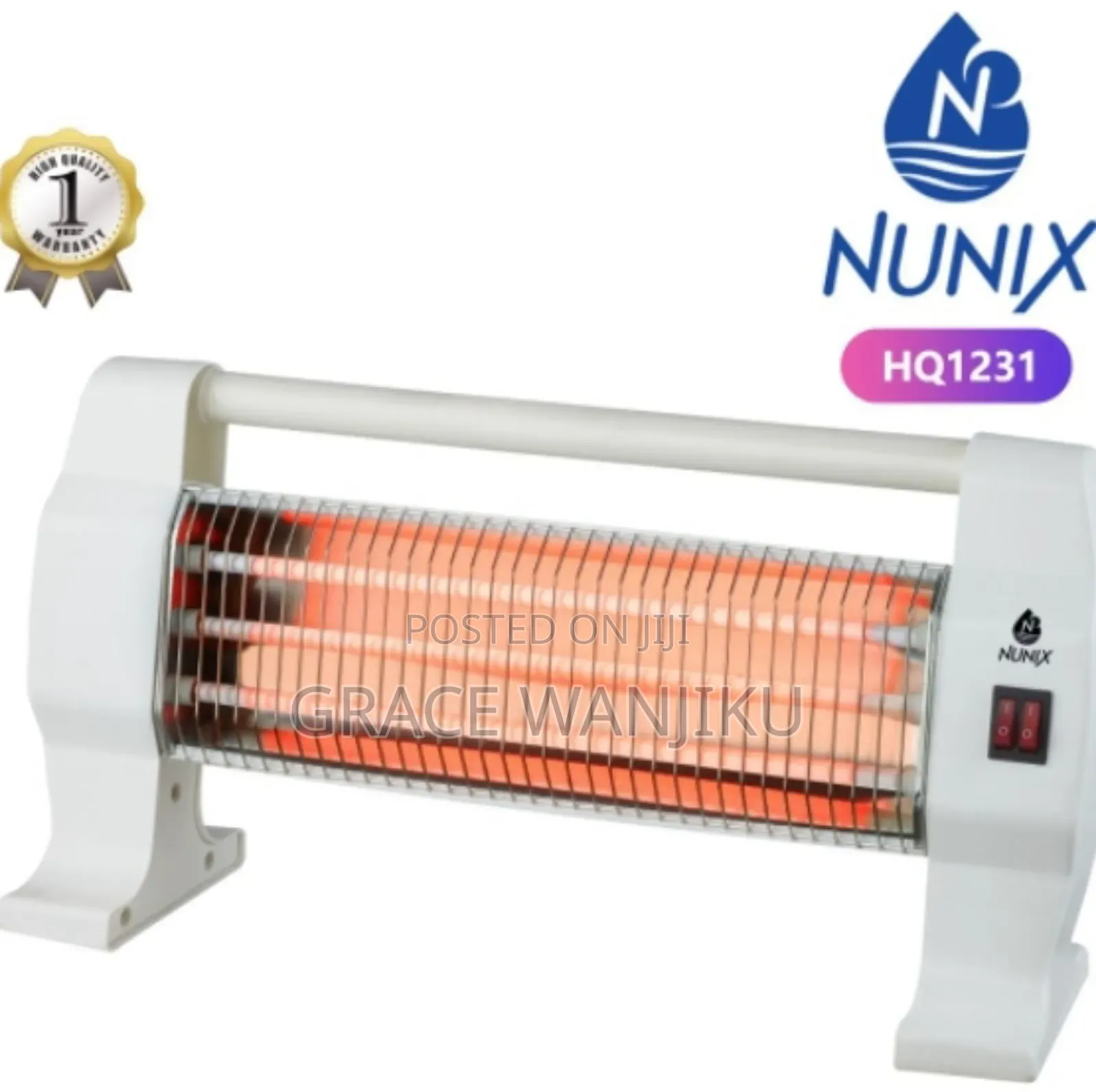 Quartz Nunix Room Heater