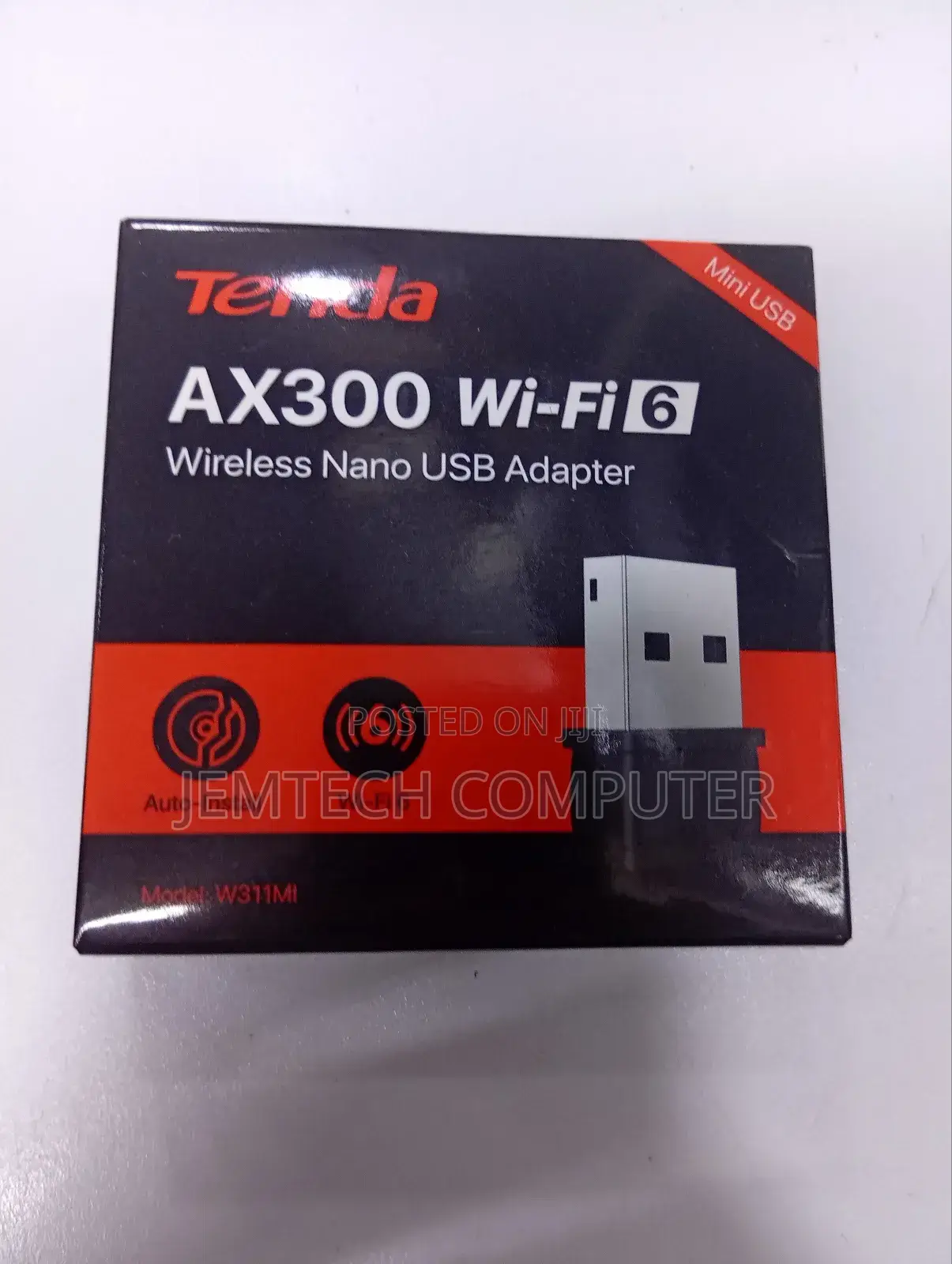 Tenda W311mi Ax300 Wi-Fi 6 Nano Usb Adapter (Tnd-Usb-W311mi)