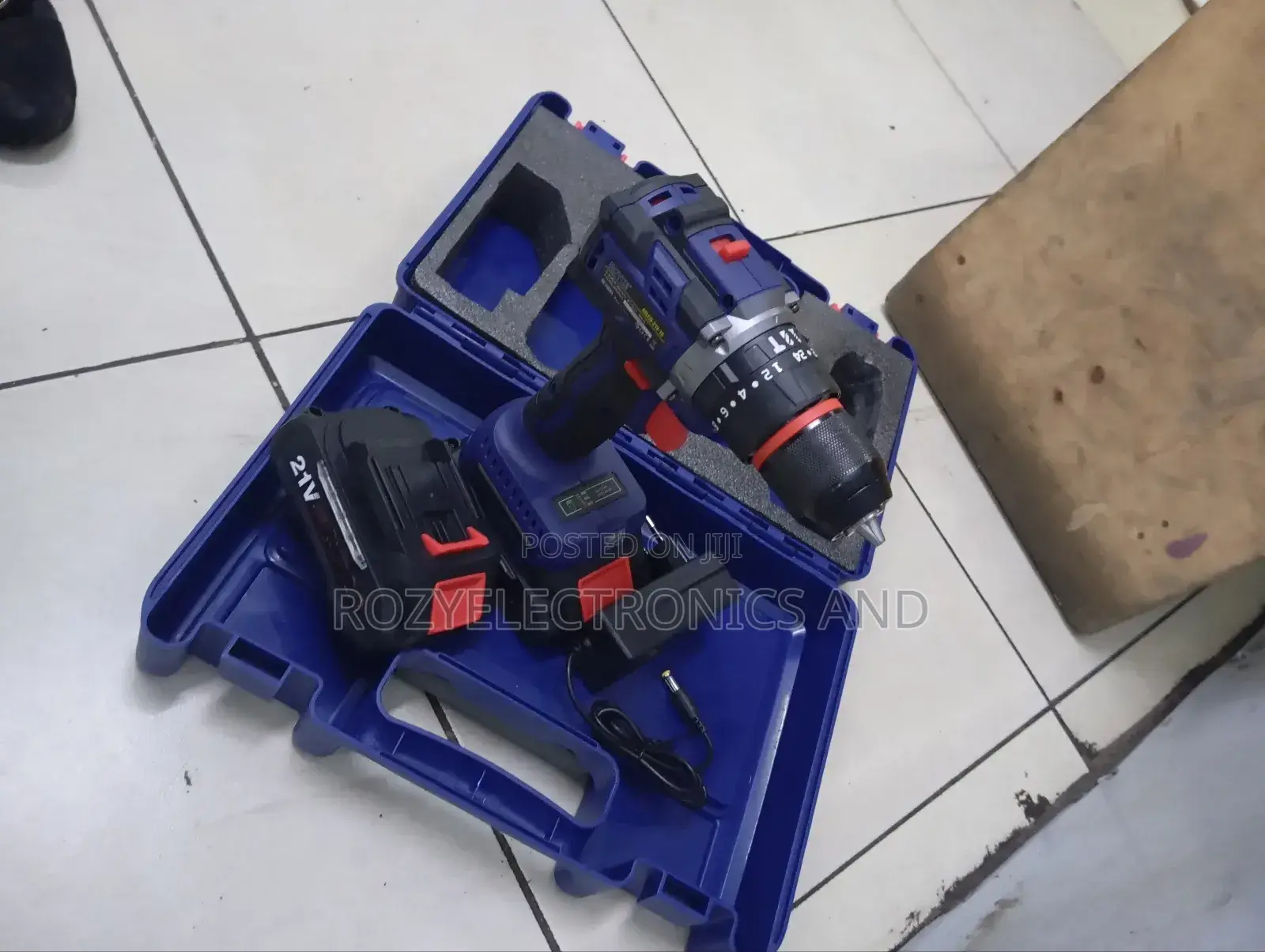 Roycel Brushless Cordless Drill 21v