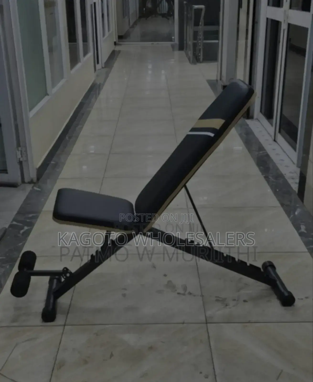 New Gym Bench