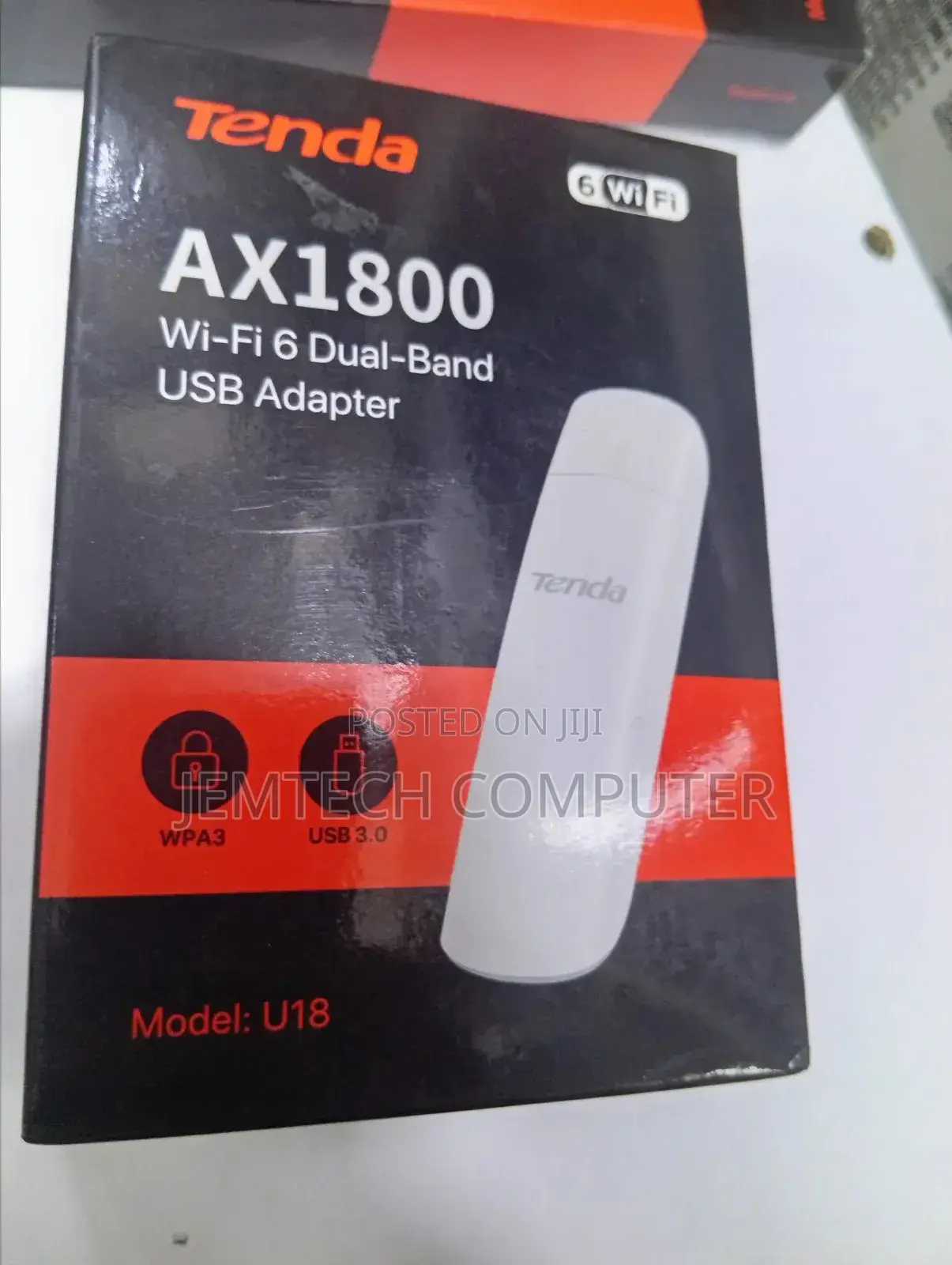 Tenda U18 Ax1800 Wifi 6 Dual Band Usb Adapter