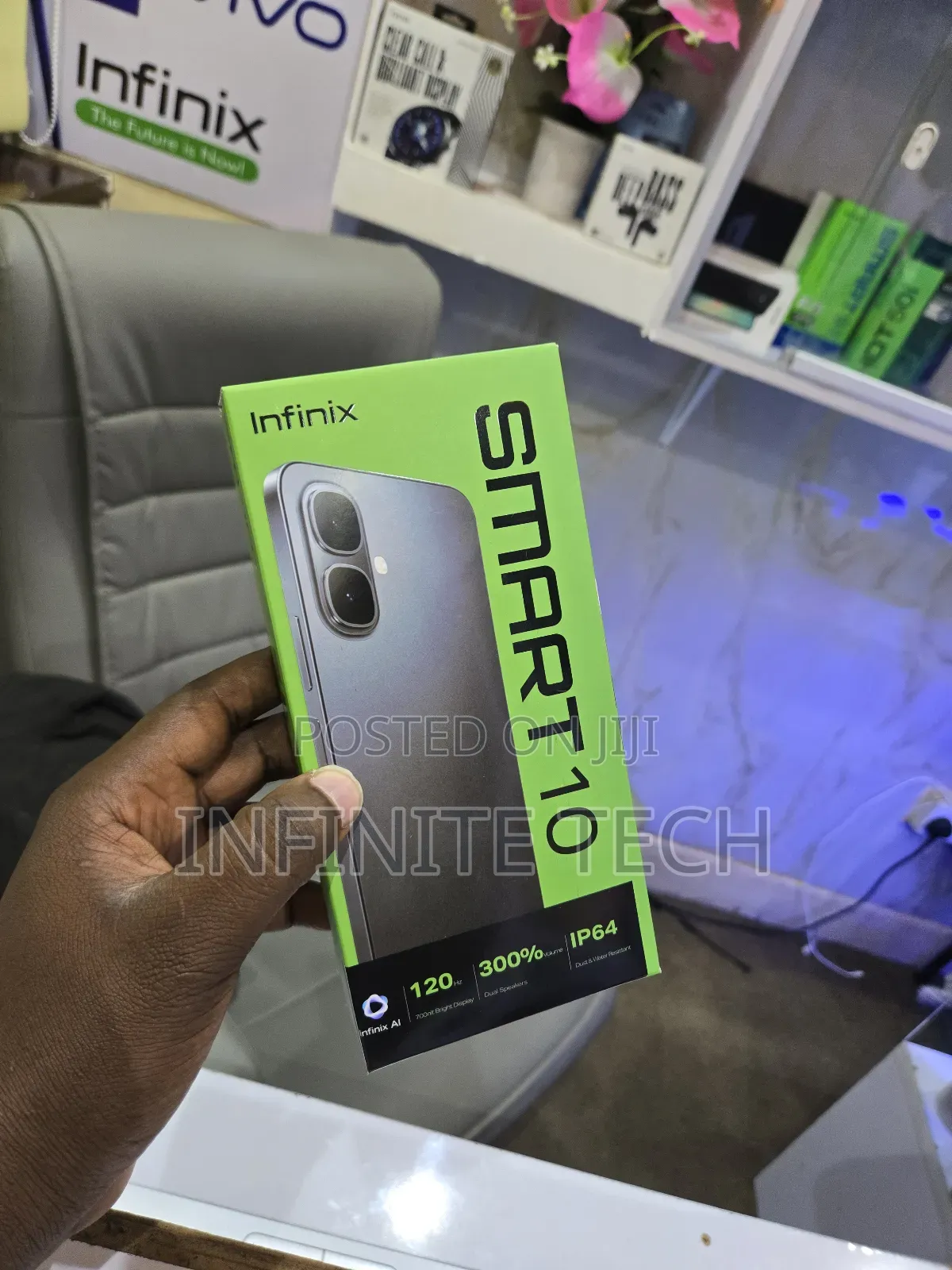 New Infinix Smart 10 128 GB Black