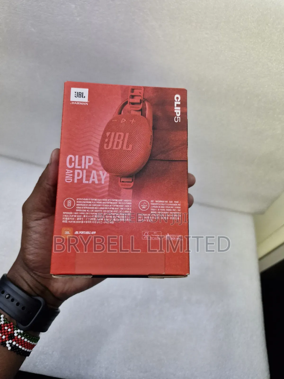 Brand New JBL Clip 5 Red, Brand New Sealed