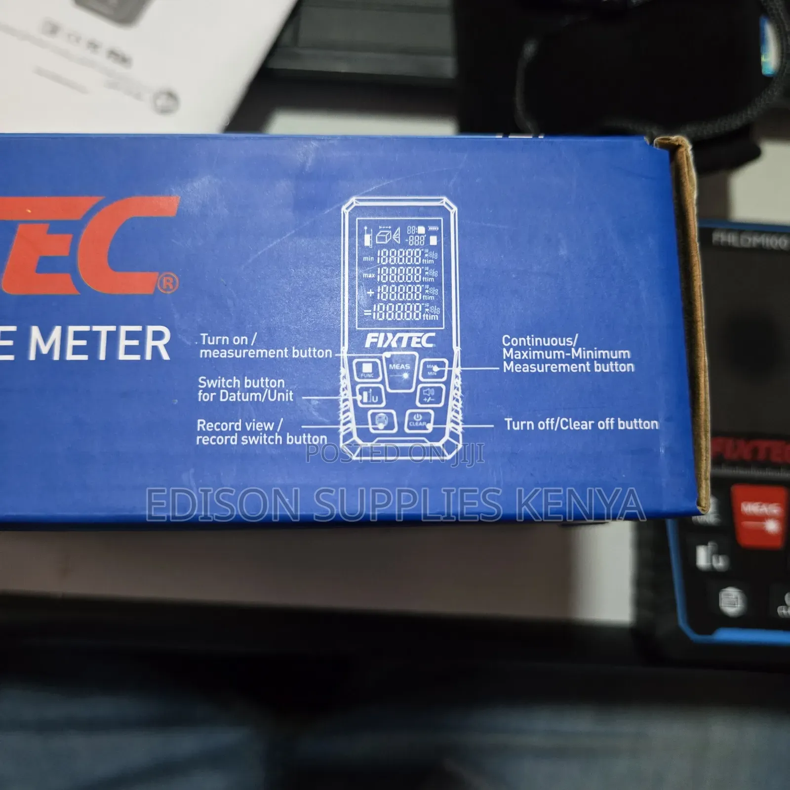 Laser Distance Meter 100m Fixtec Laser Range Finder 100metre