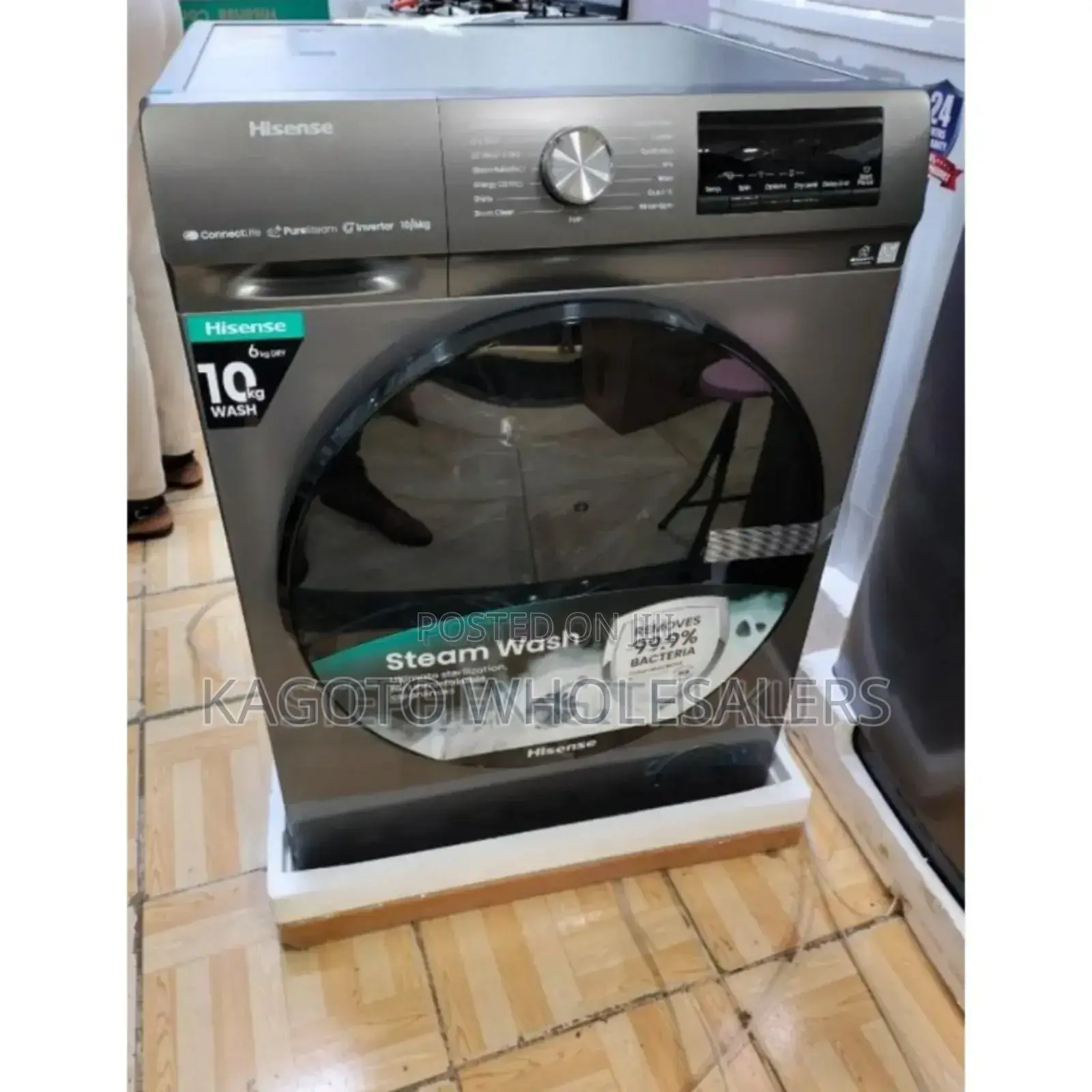 10kgs/6kgs Hisense Wash and Dry Washing Machine