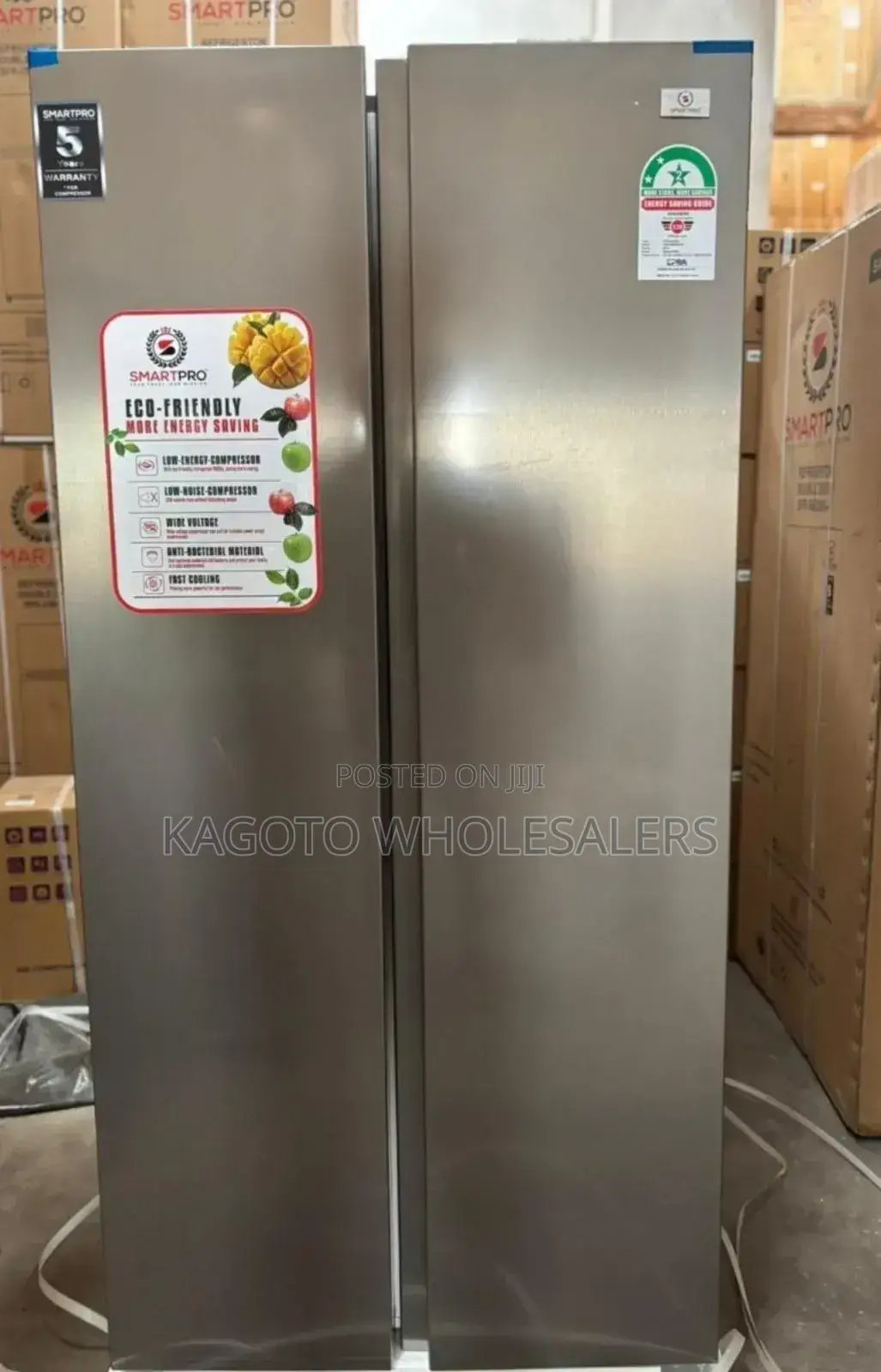 480litres Side by Side Smart Pro Fridge