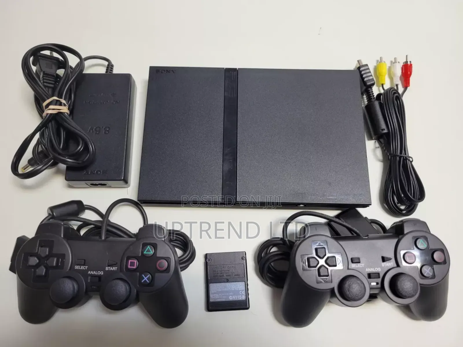 Two Pads Playstation 2,Ps2 Clean Console