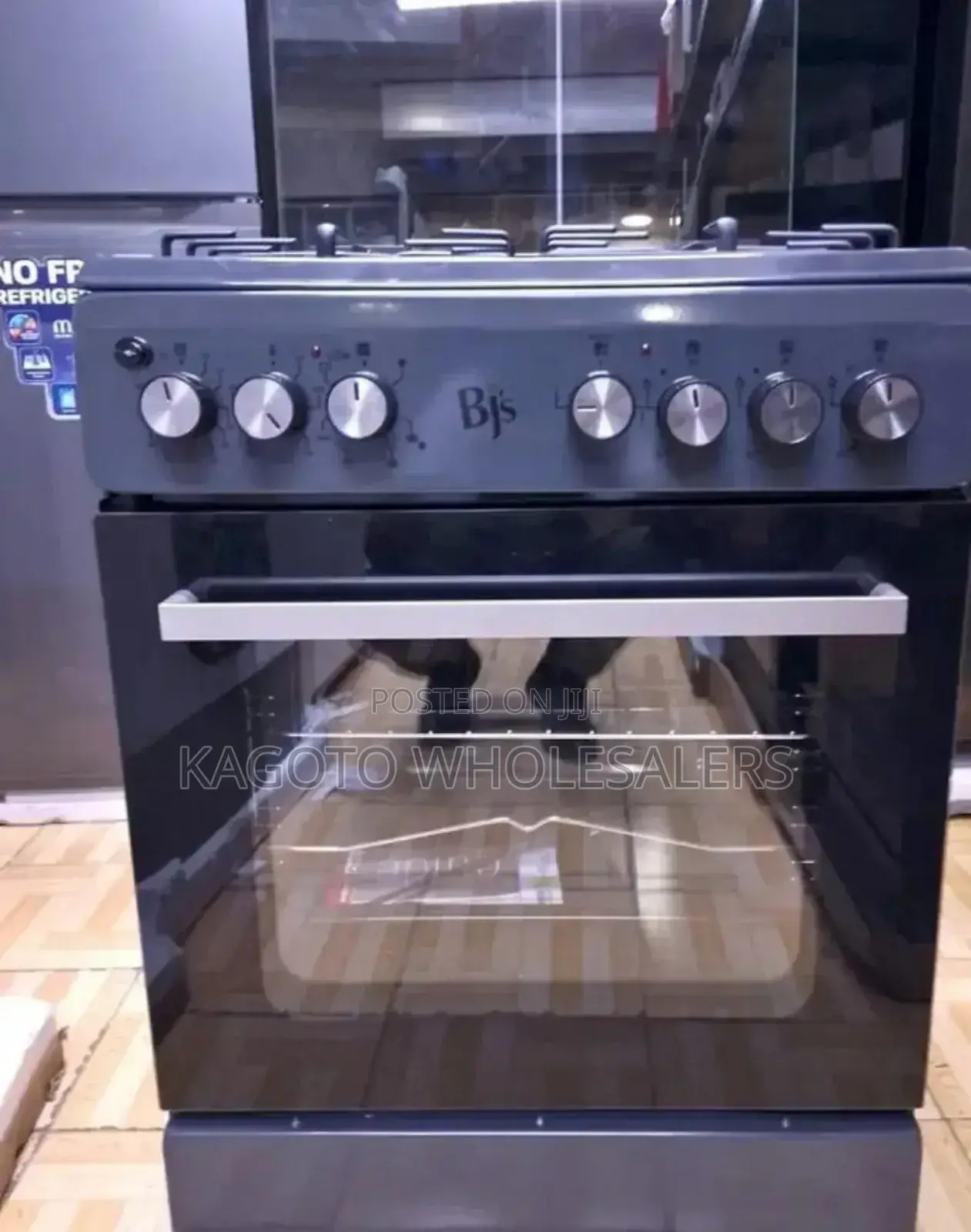 Bj's 60 by 60 3gas + 1 Electric Free Standing Gas Cooker B3