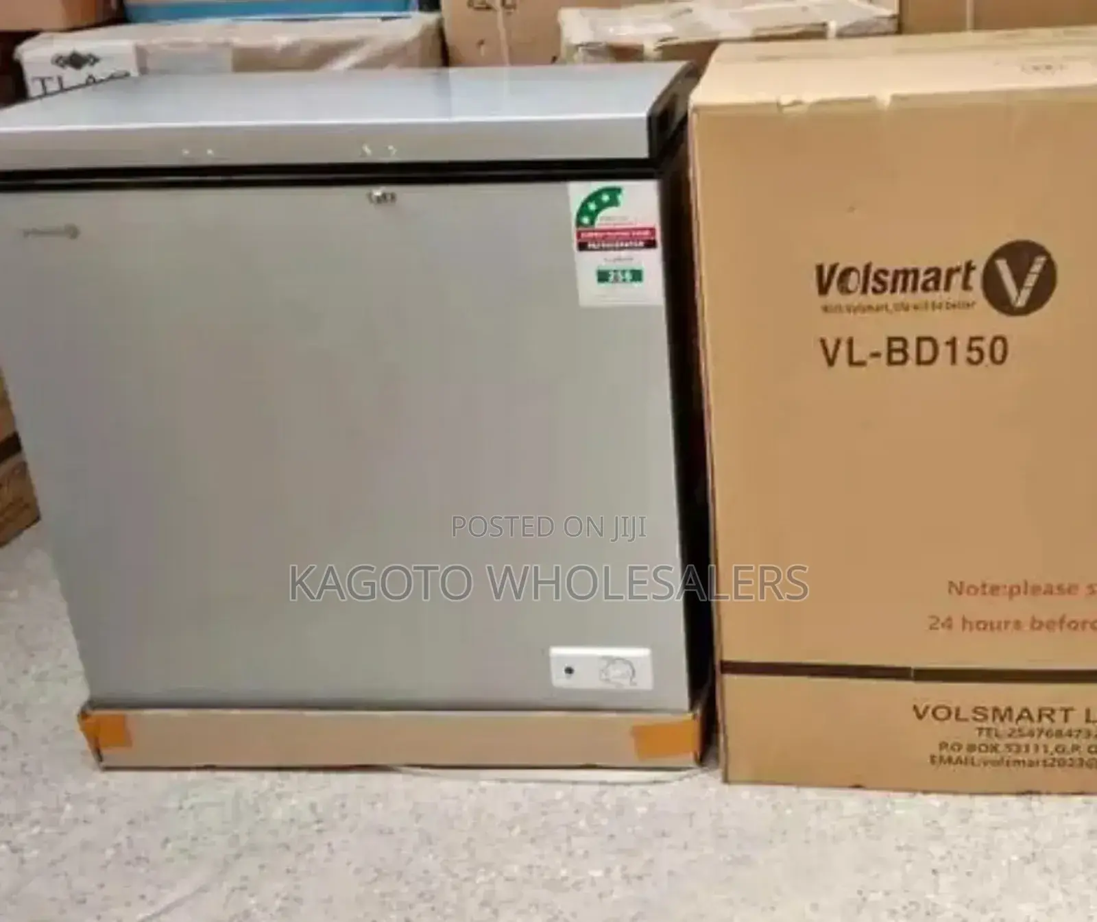 Volsmart 150litres Chest Deep Freezer /Vl150