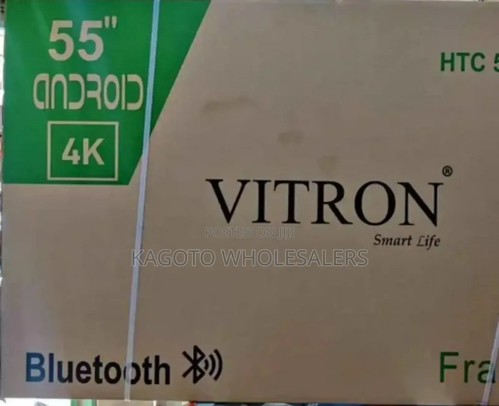 55 Inch Vitron Frameless Smart Android Tv // Bt