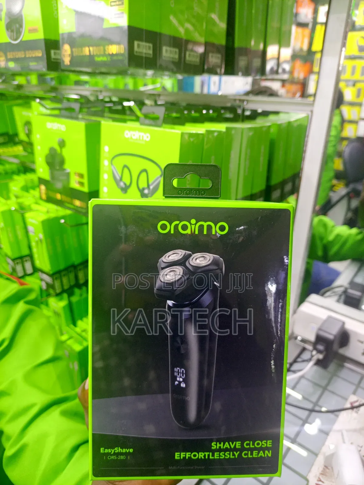 Oraimo Ors-280 Triple Head Rotary Electric Shaver