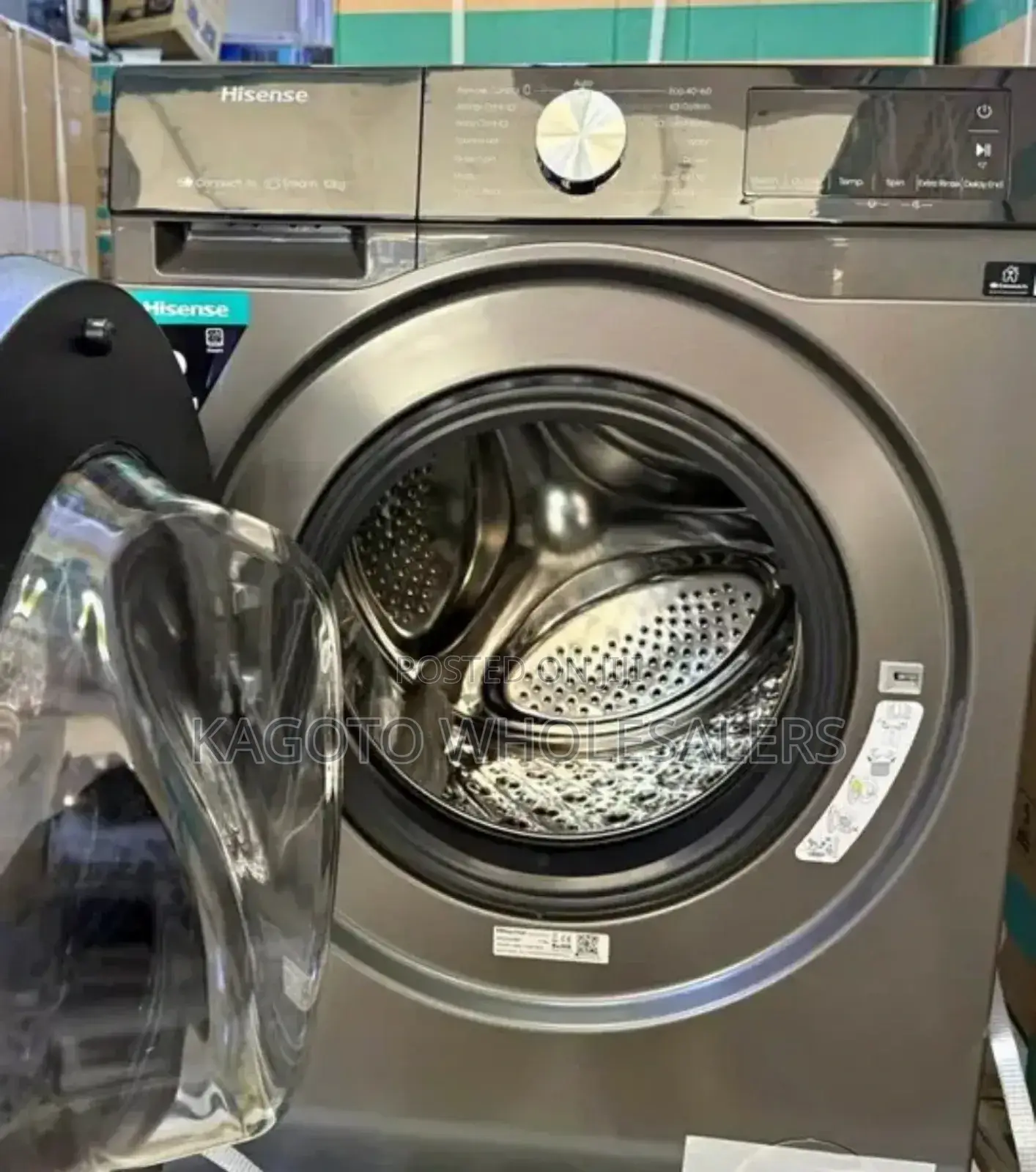 12kgs Hisense Spin Wash and Dry Washing Machine Hs12kg
