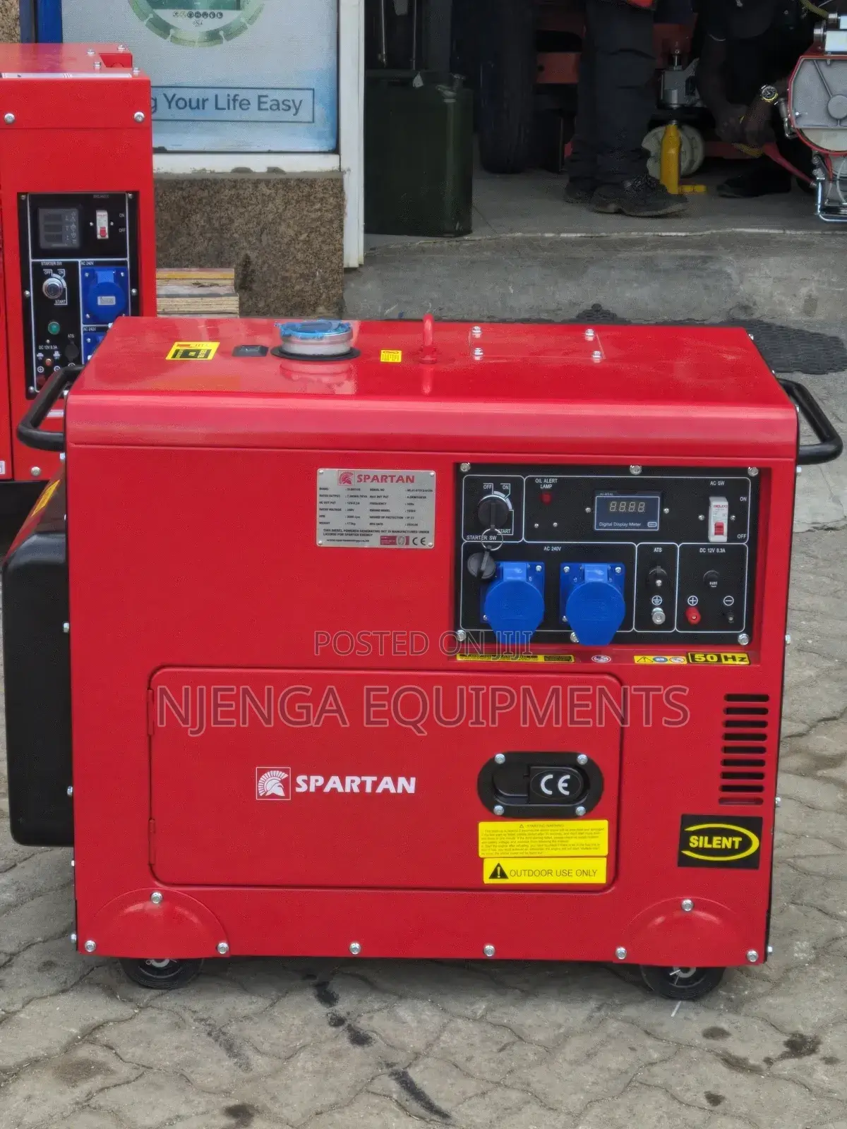 Spartan Sldg10s – 10kva Silent Diesel Generator