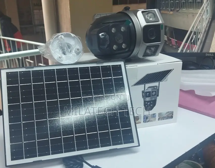 V380 PTZ Solar Camera 4g Sim O Wifi Connected