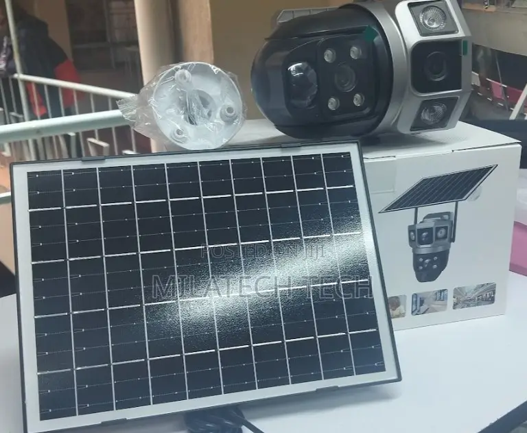 Dual Lens Solar PTZ 4g PTZ 4g Solar Powered Wifi