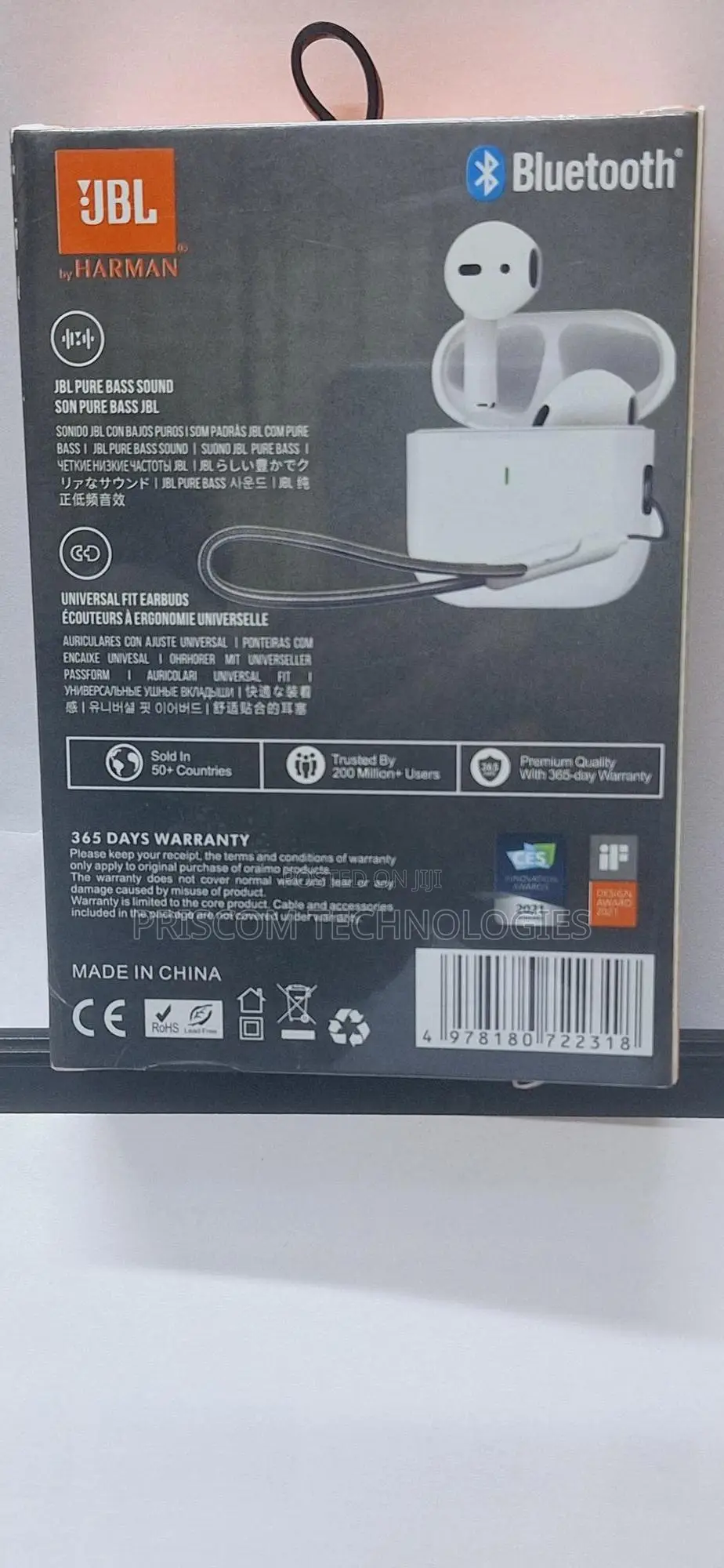 JBL by Harman Earbuds Headphones Tune F12 TWS Bluetooth
