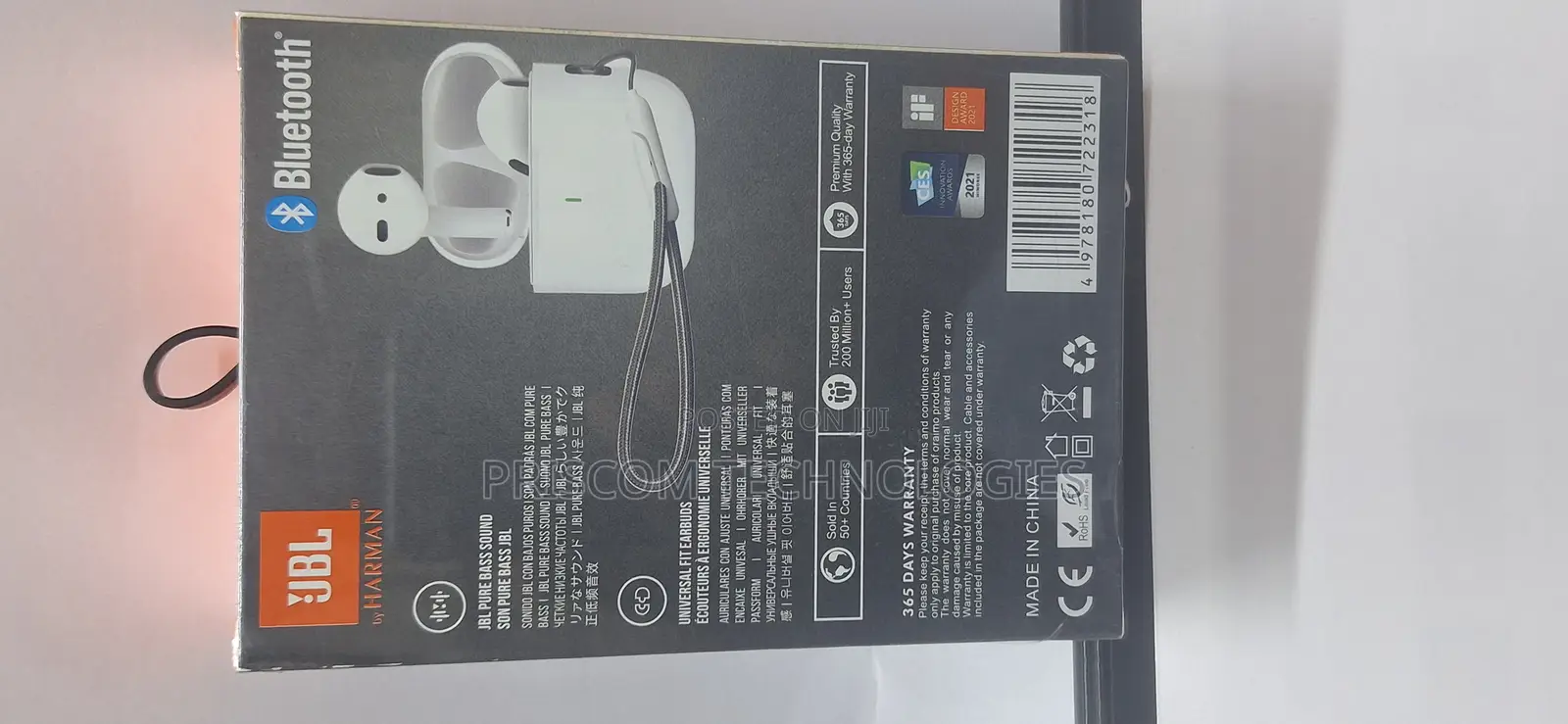 JBL by Harman Earbuds Headphones Tune F12 TWS Bluetooth