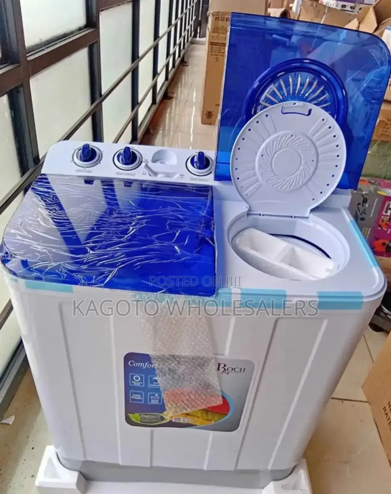 Roch 10 KGS Semi Automatic Washing Machine Rwm10k