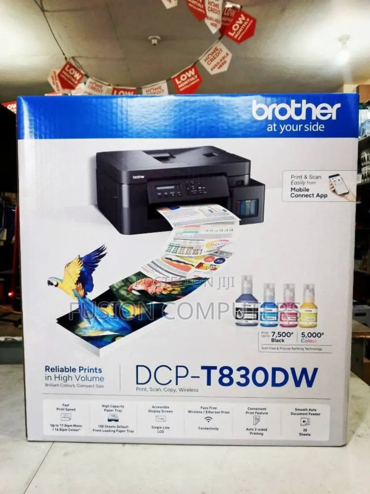 Brother DCP-T830dw Ink Tank Printer