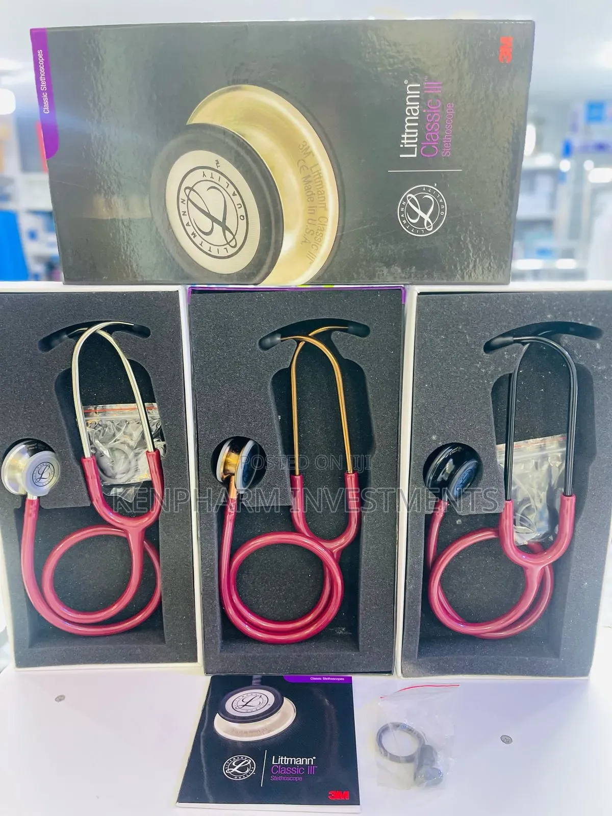 Littmann Classic Iii Stethoscope; S.E, 3m: Classic Finish