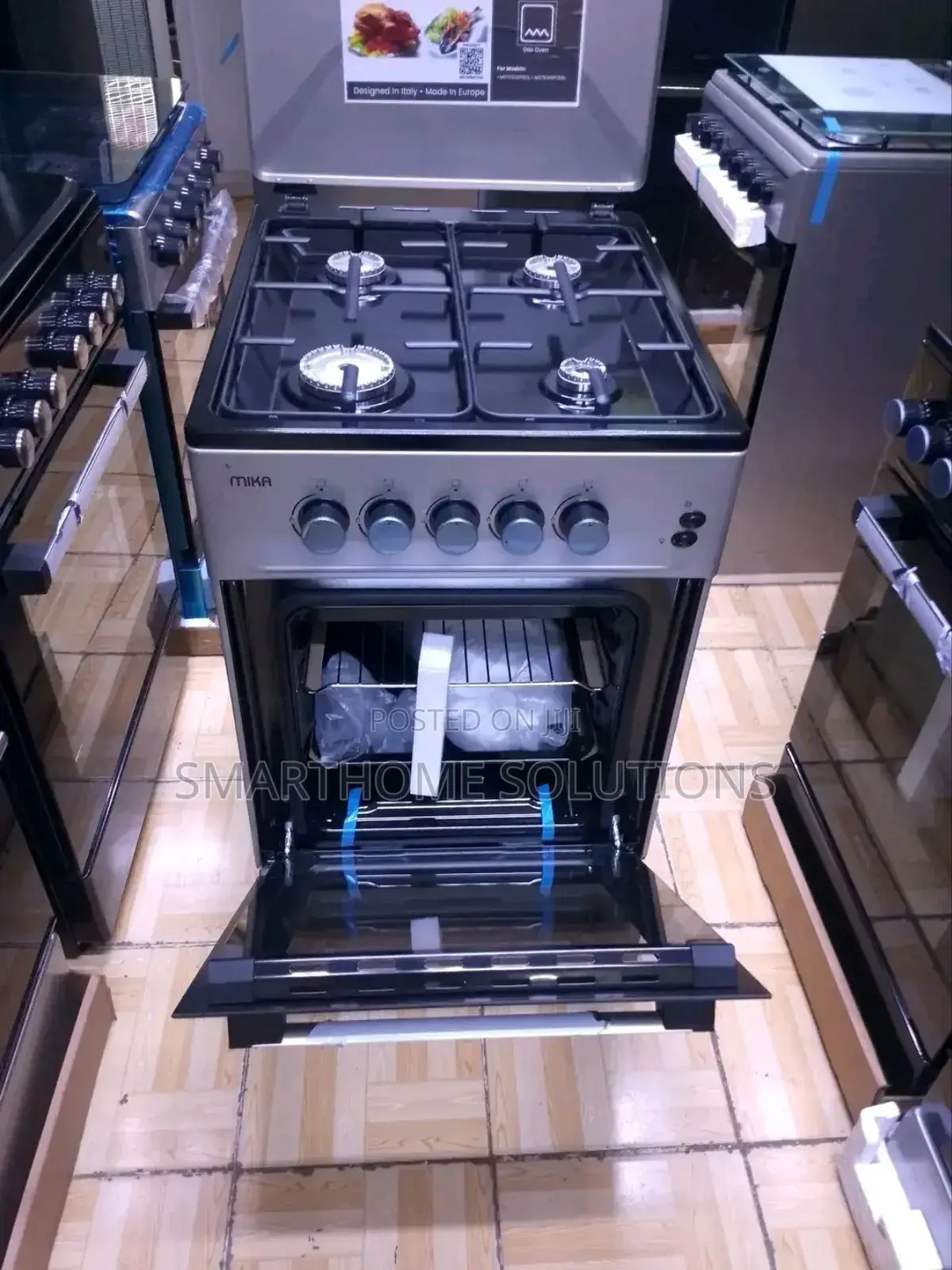 Mika 50x60 Full Gas Standing Cooker – Efficient and Reliable