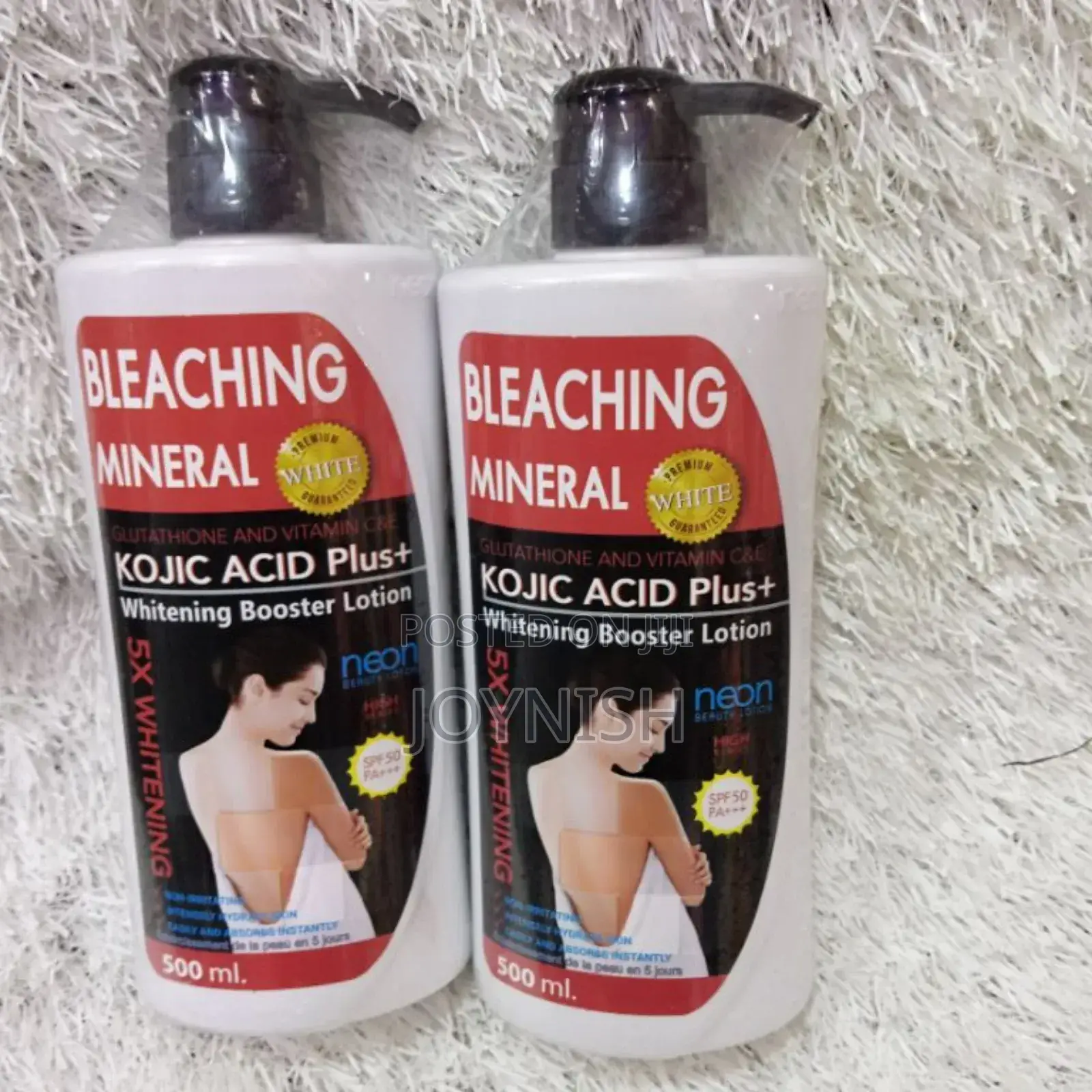 Bleaching Mineral Lotion
