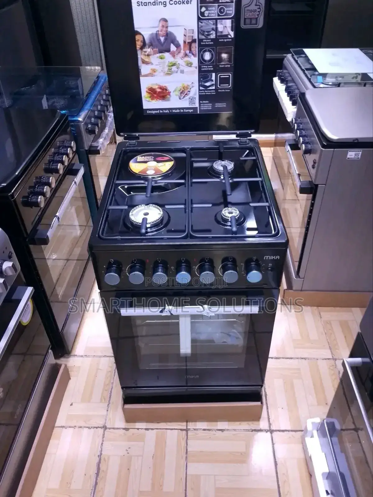 Mika 50*60 3+1e Standing Cooker:Precision Cooking Made Easy