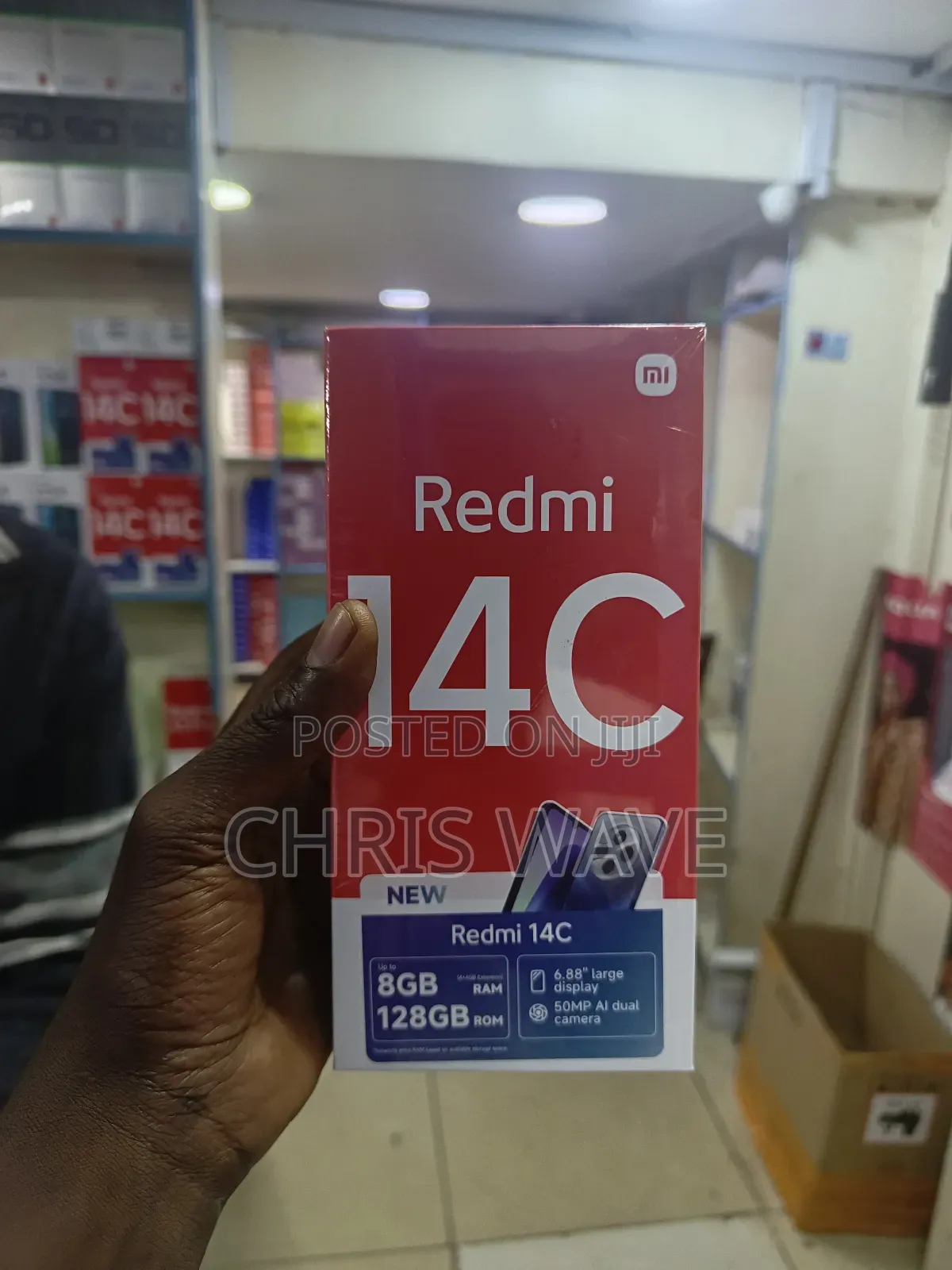 New Xiaomi Redmi 14C 128 GB Red