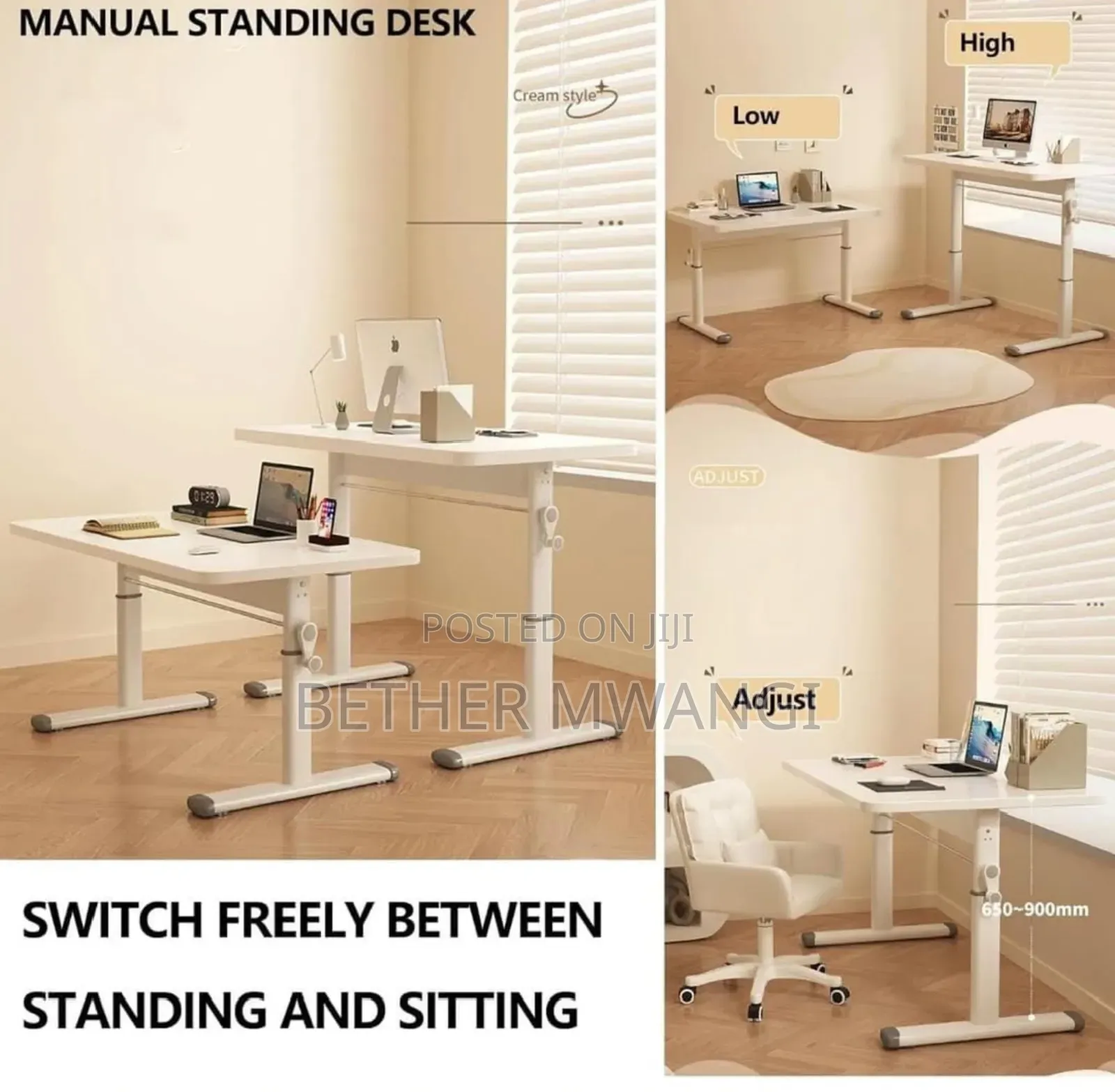 Adjustable Office Desk in Kenya