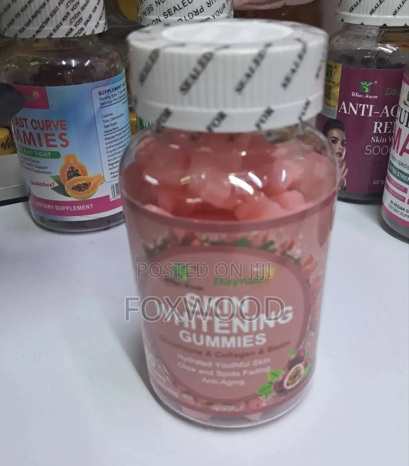 Skin Whitening Gummies, a Dietary Supplement