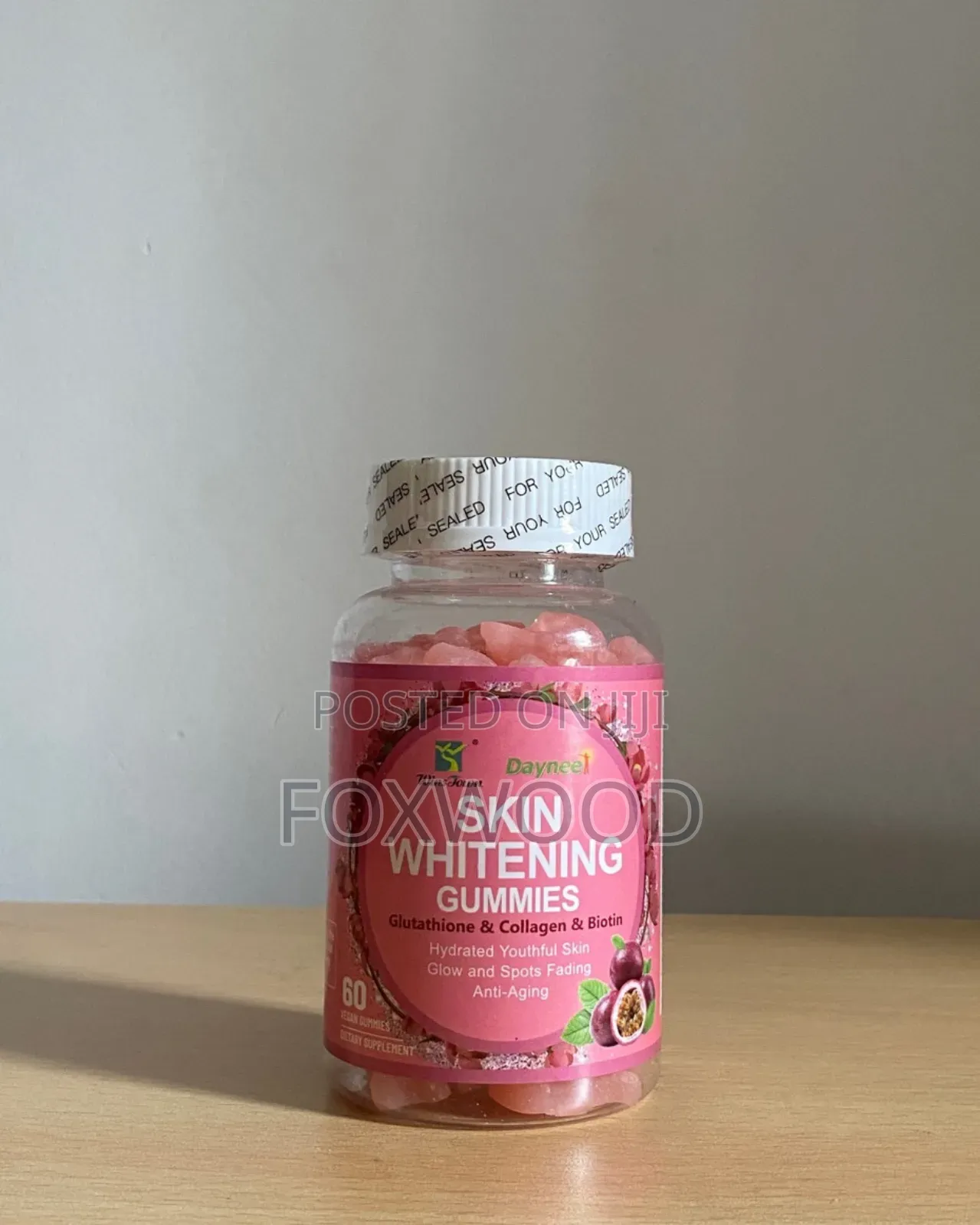 Skin Whitening Gummies, a Dietary Supplement