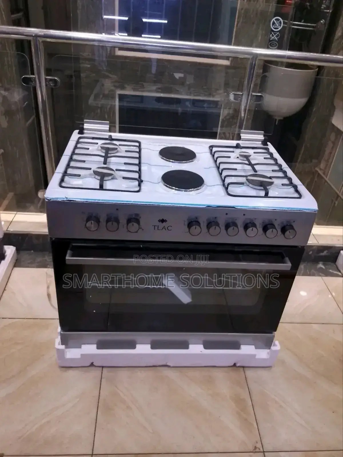 Tlac 6 Burner 4 Gas + 2 Electric Cooker With Electric Oven