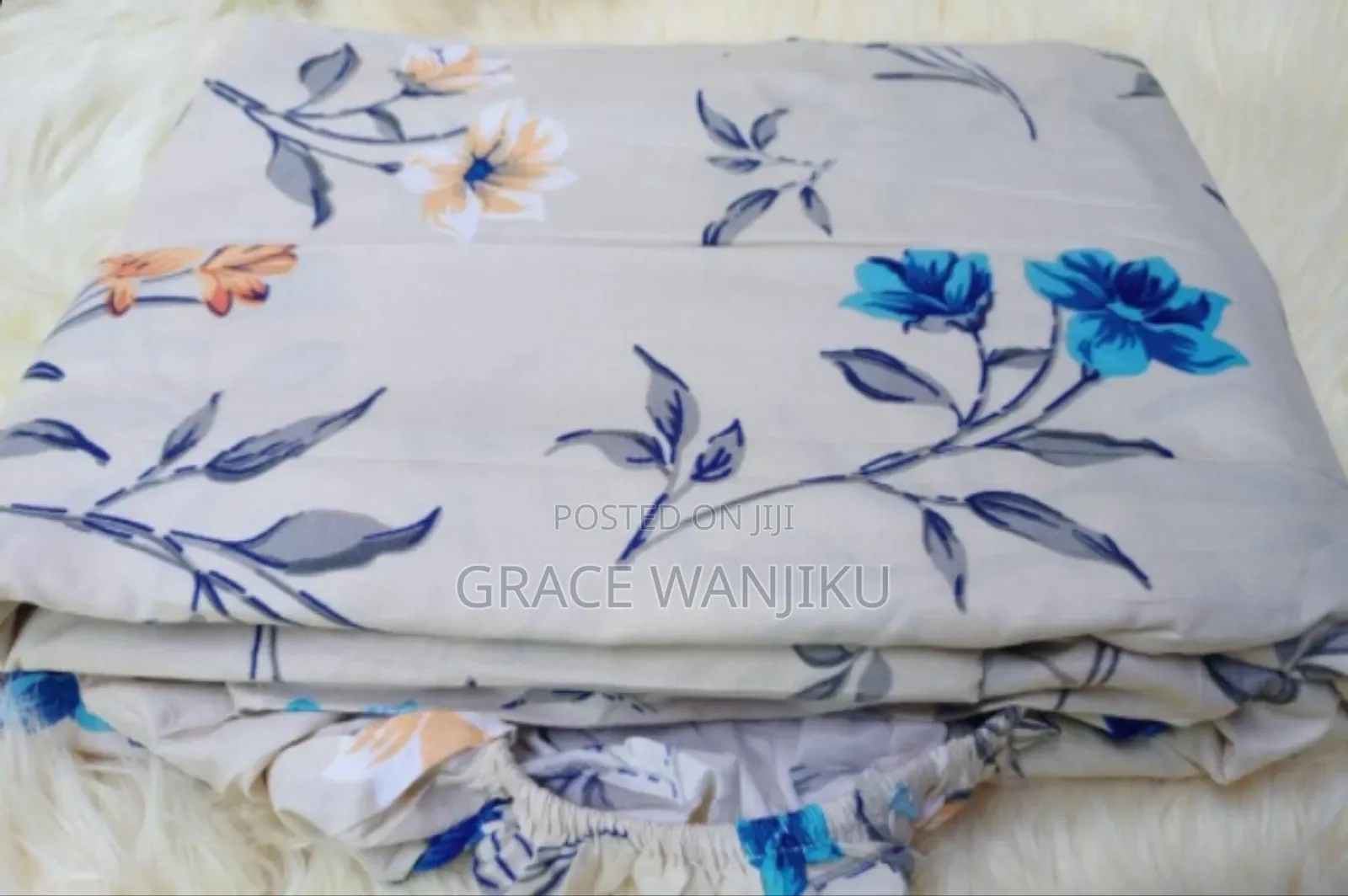 *Fitted Bedsheet With Duvet Cover.