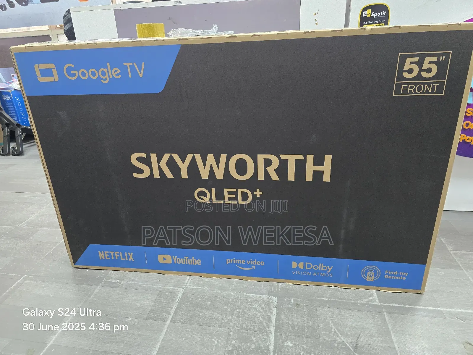 Skyworth 55 Inch 55q6500 Qled Google Smart TV