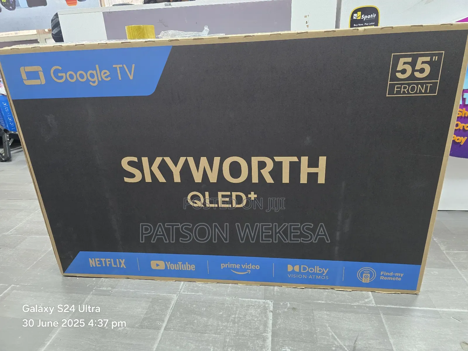Skyworth 55 Inch 55q6500 Qled Google Smart TV