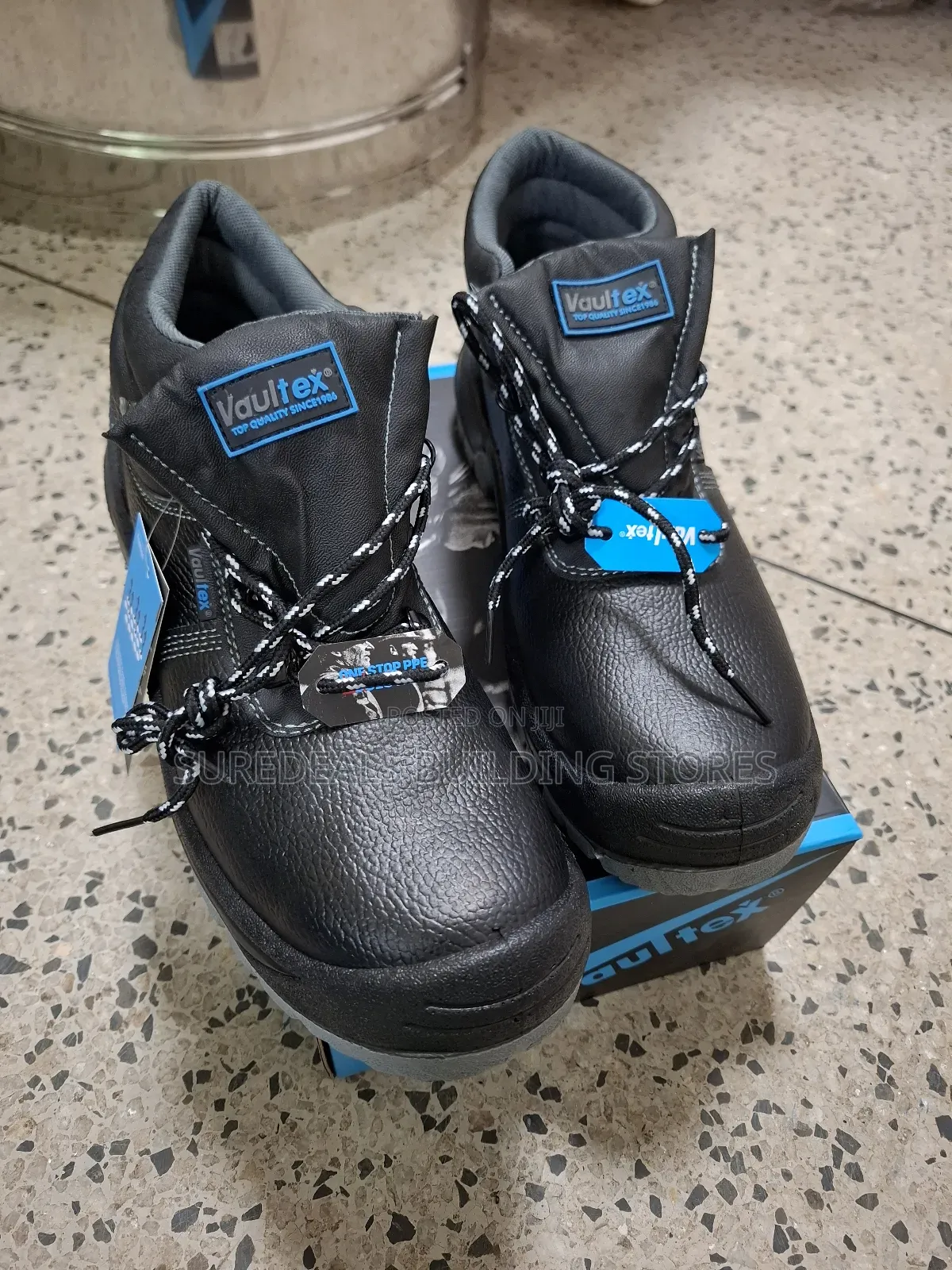 Pure Leather Safety Boots