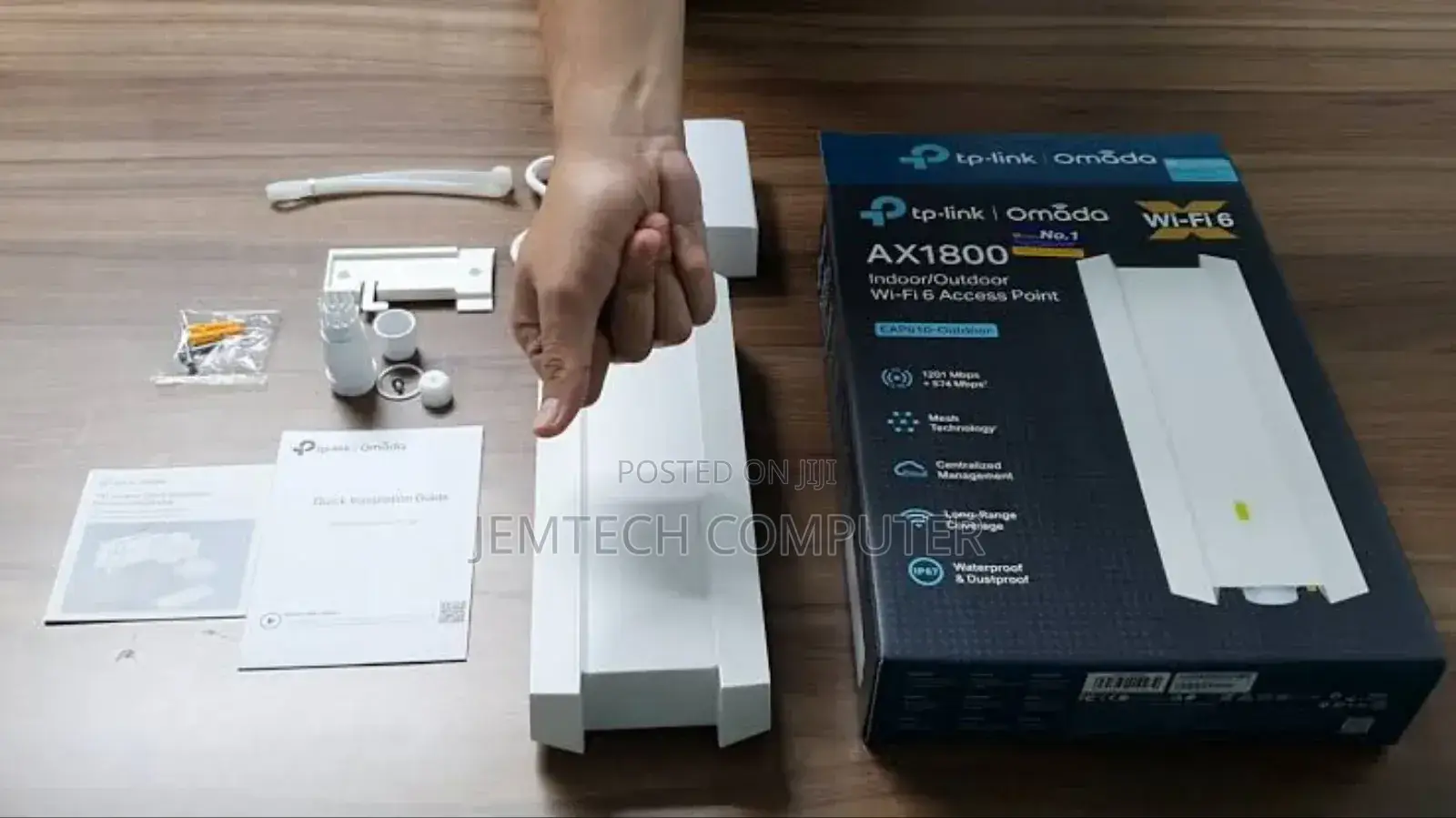 Tp-Link Eap610-Outdoor Ax1800 Dual-Band Wi-Fi 6 Access Point
