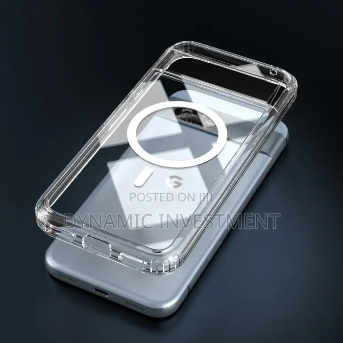 Google Pixel 8a Clear Magsafe Case Acrylic Pc Hybrid Cover